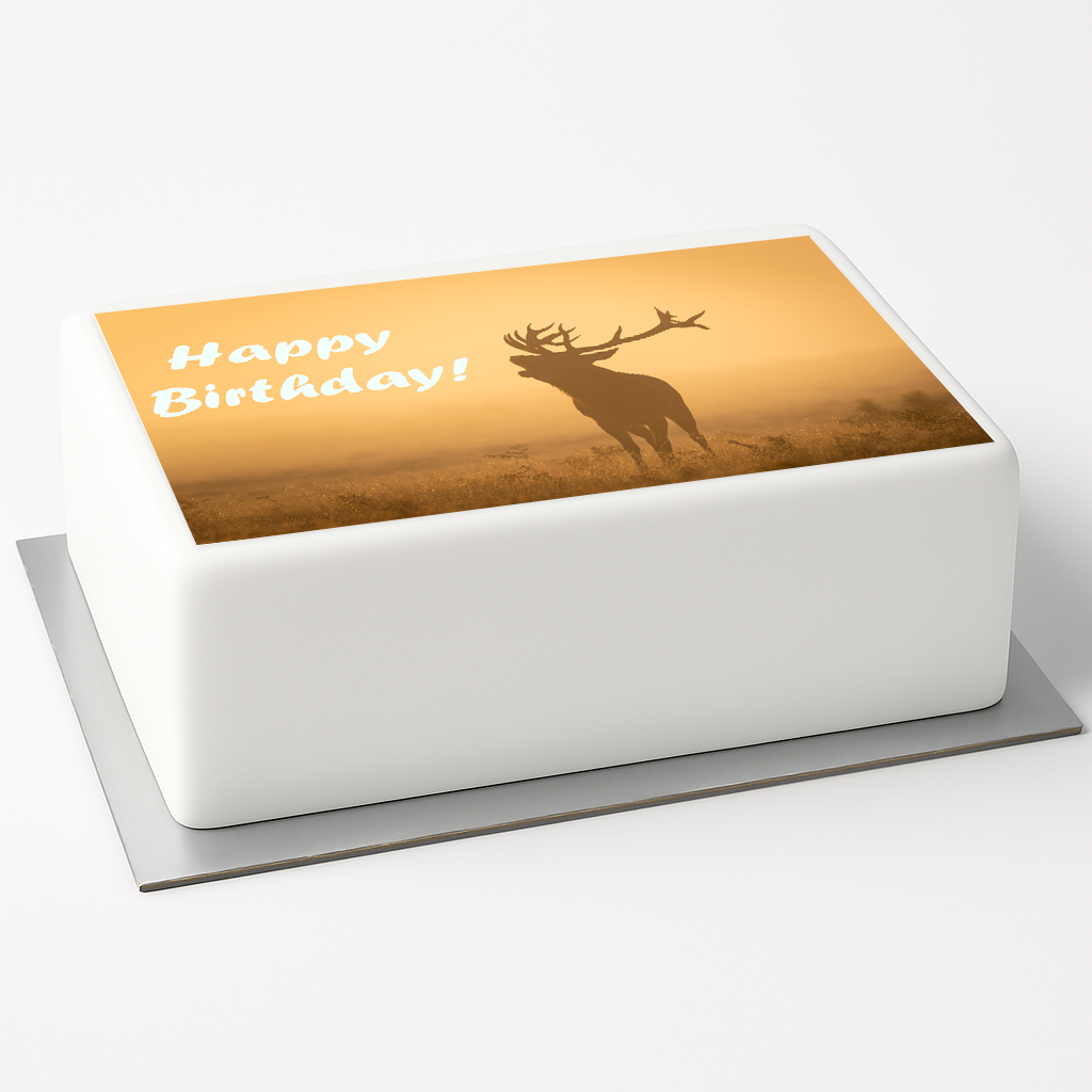 Tortenaufleger Hirsch 