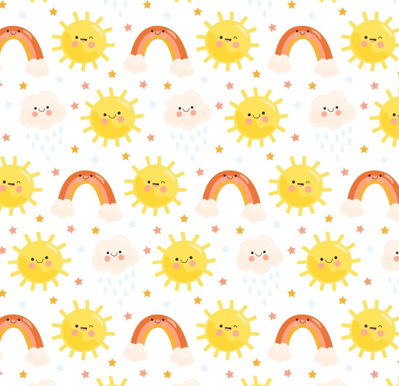 Schokoladen Transferfolie Abziehfolie Sonne