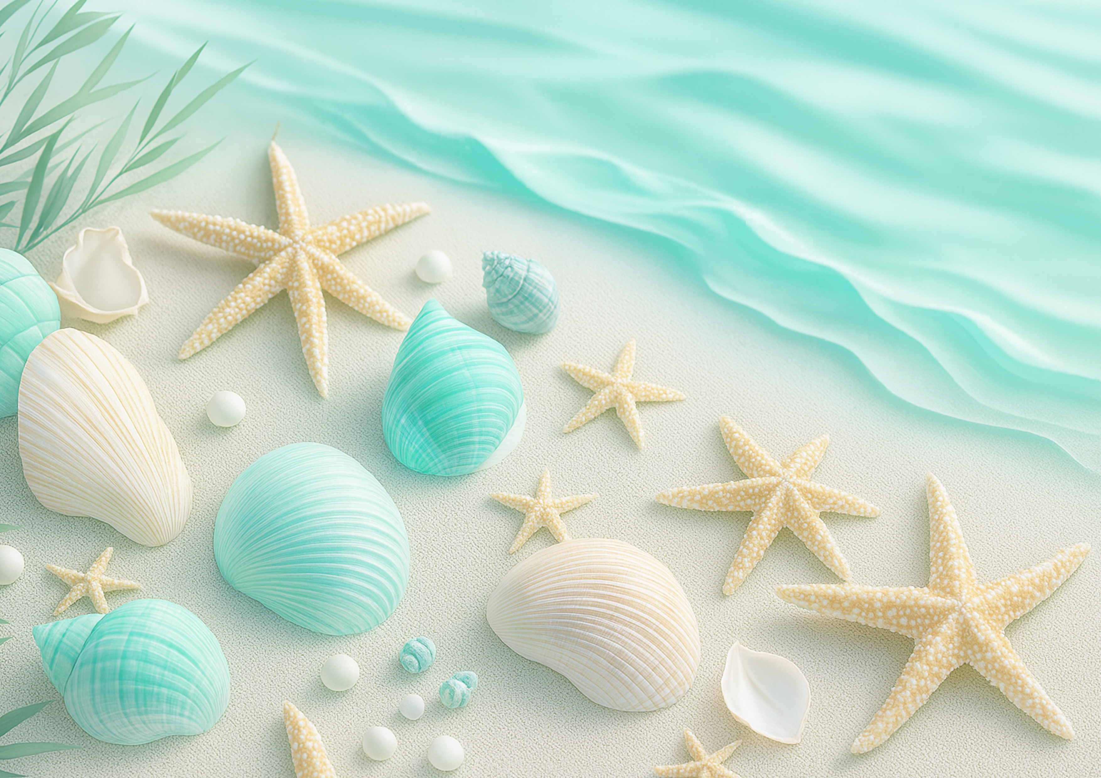 Deko Fondant Muscheln