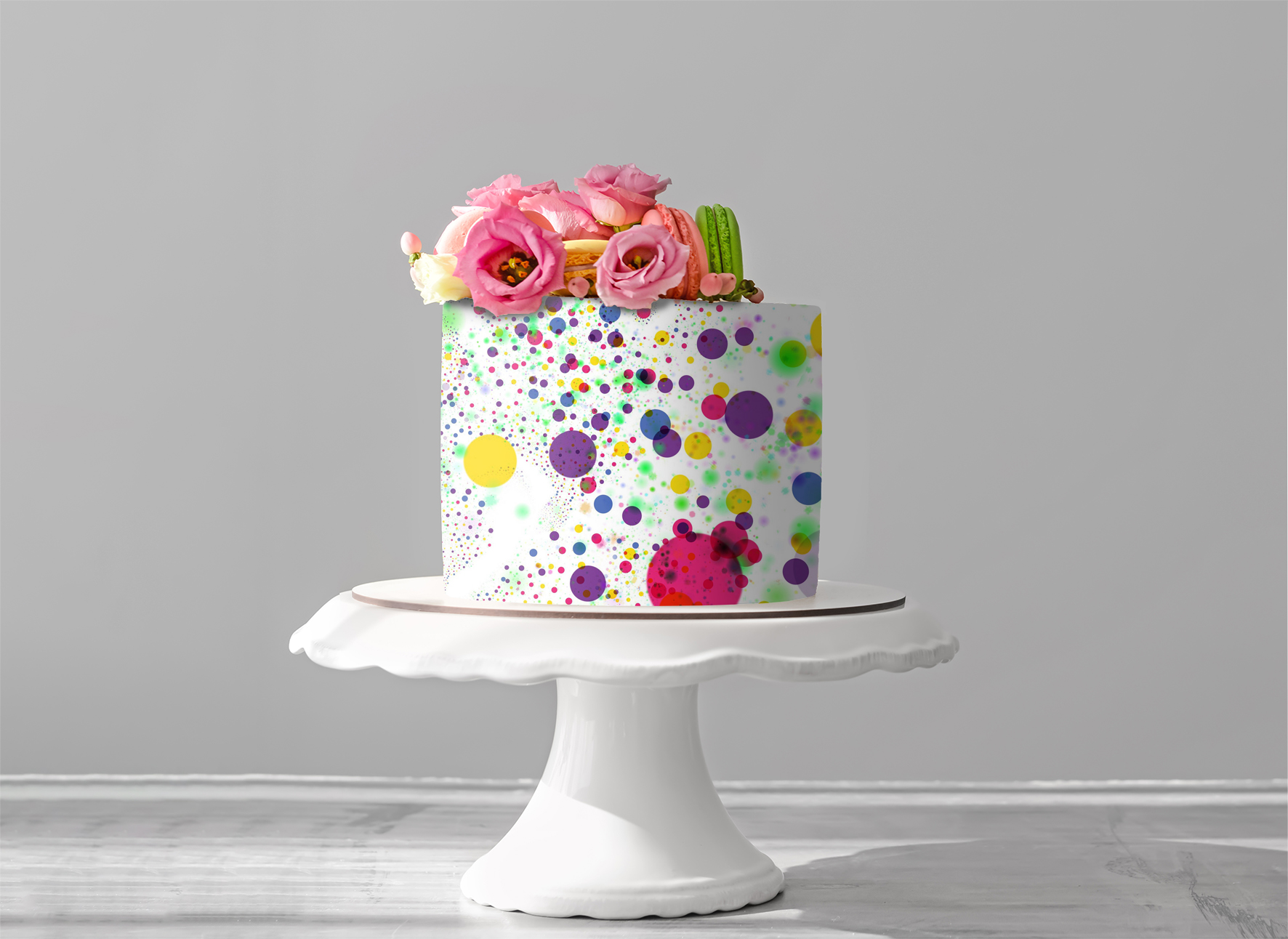 Deko Fondant Punkte