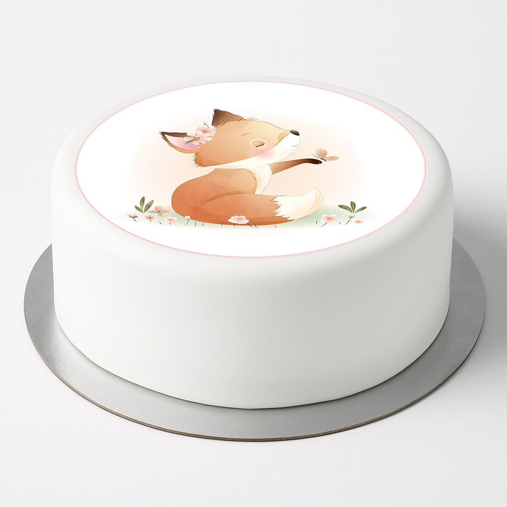 Tortenaufleger Fuchs