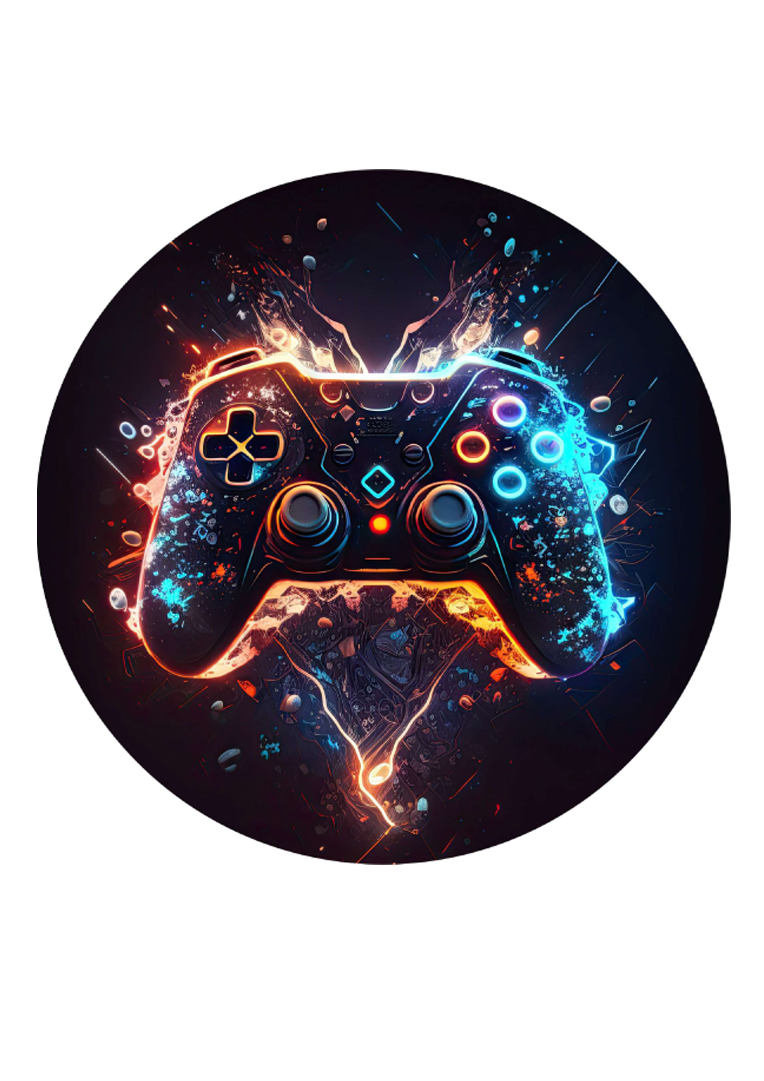 Muffinaufleger Gamer