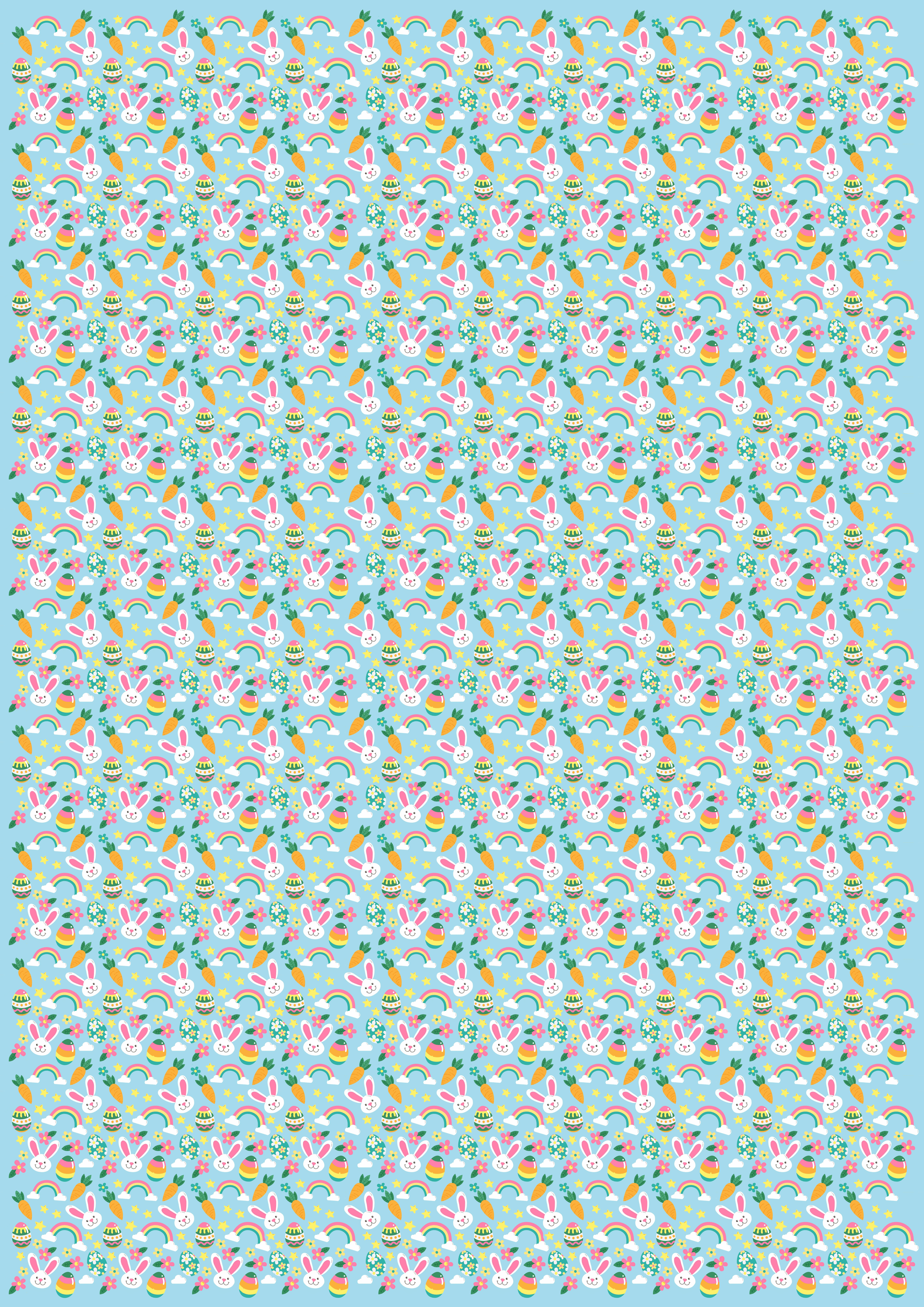 Schokoladen Transferfolie Abziehfolie Ostern Regenbogen