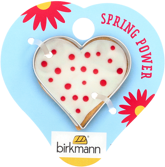 Herz-Ausstecher ca. 4 cm – Edelstahl Keksausstecher Herz