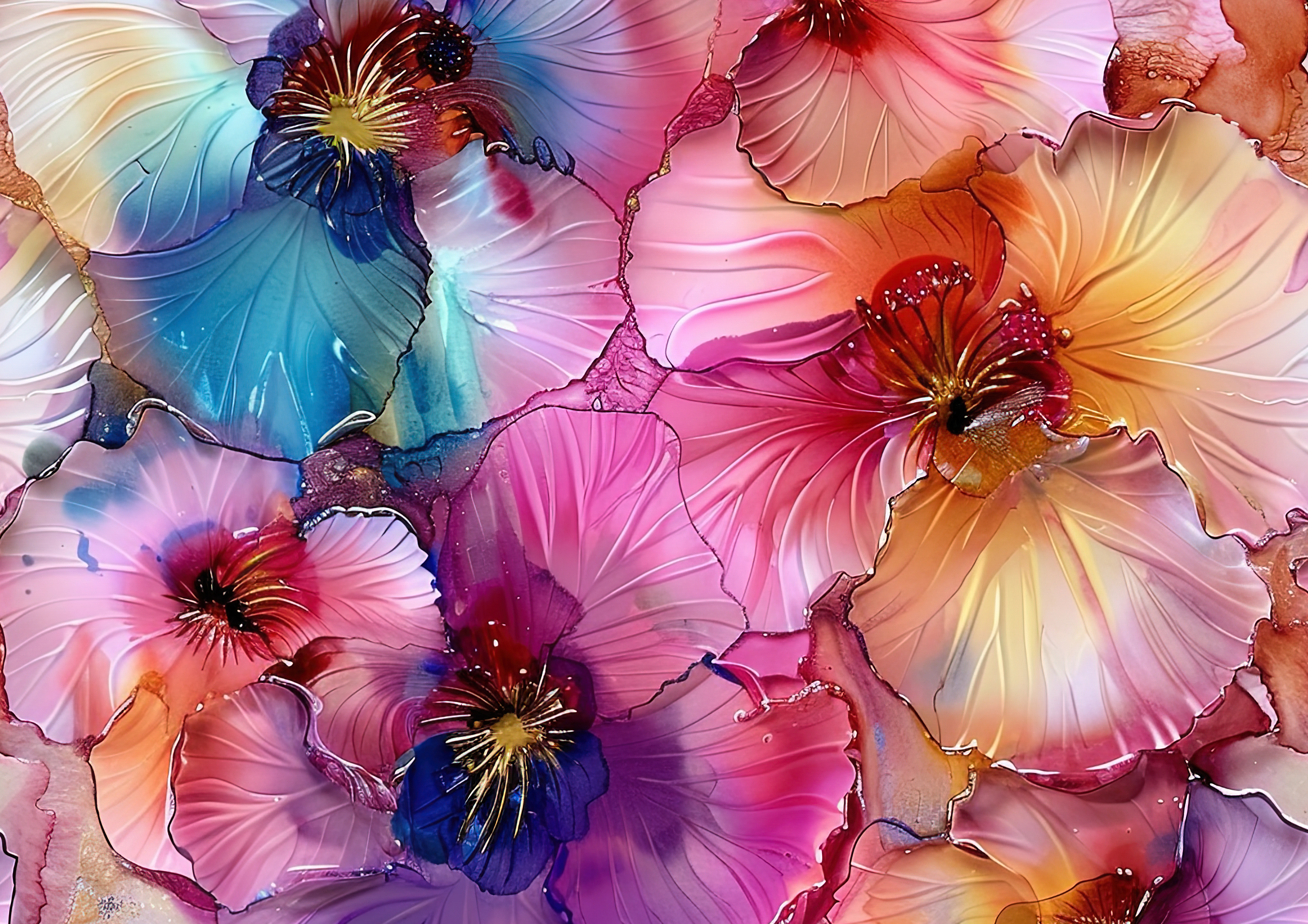 Deko Fondant Blumen