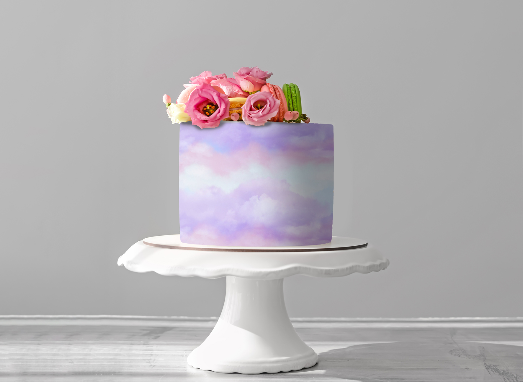 Deko Fondant pastell