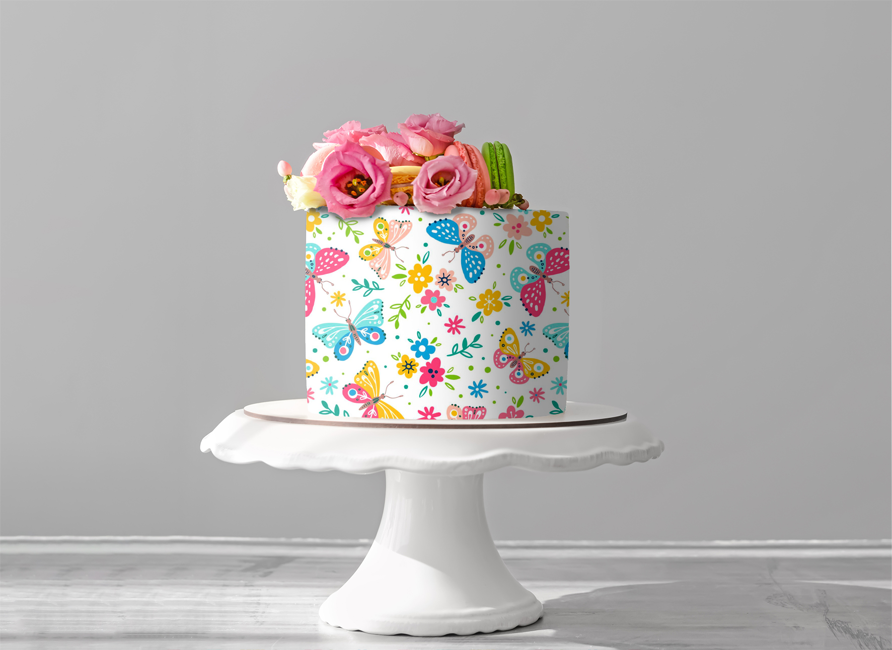 Deko Fondant Schmetterling