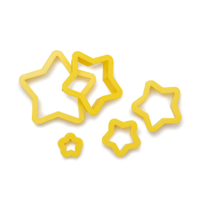 Ausstecher-Set Sterne – 5-teilig