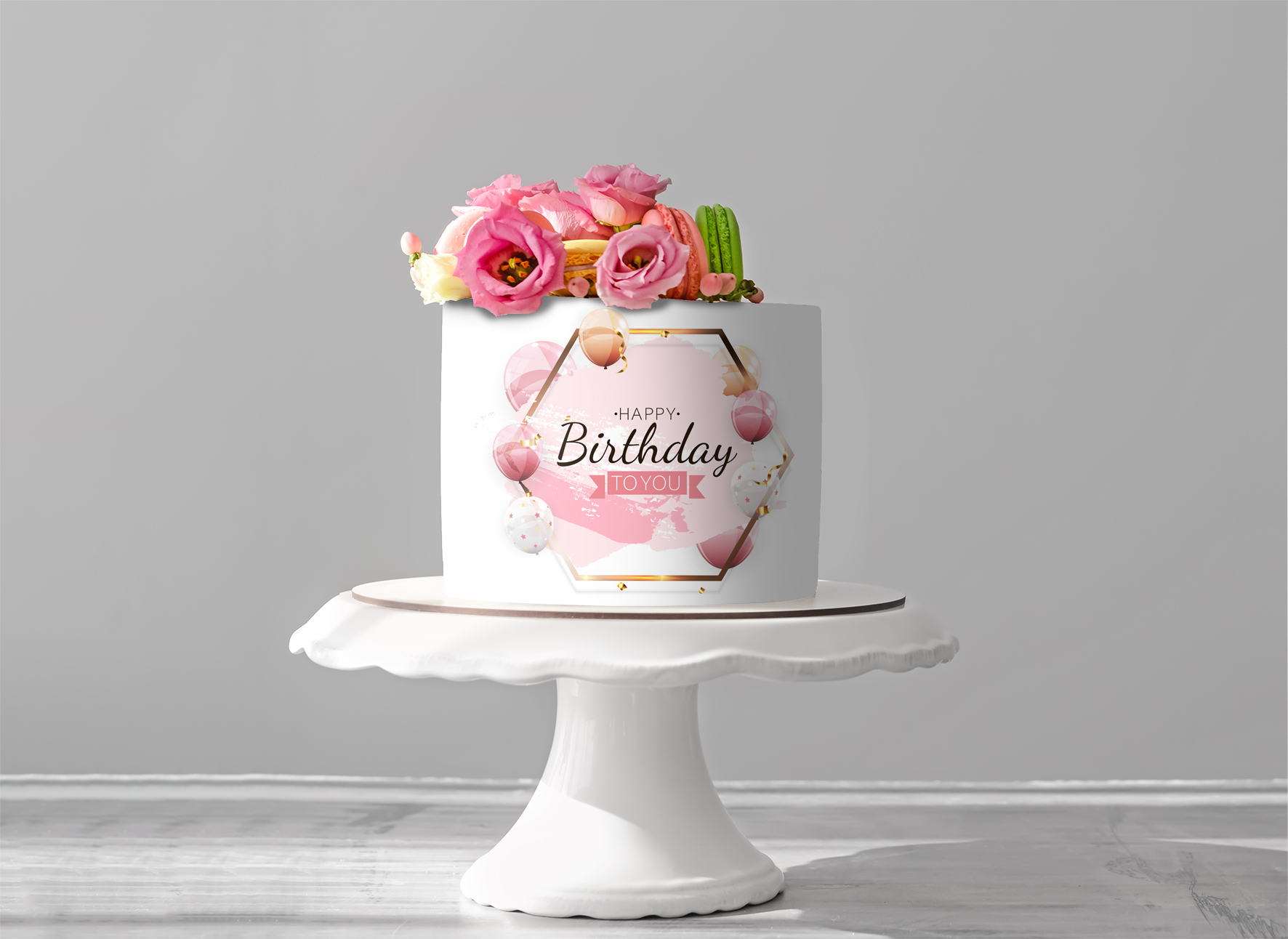 Deko Fondant  Geburtstag