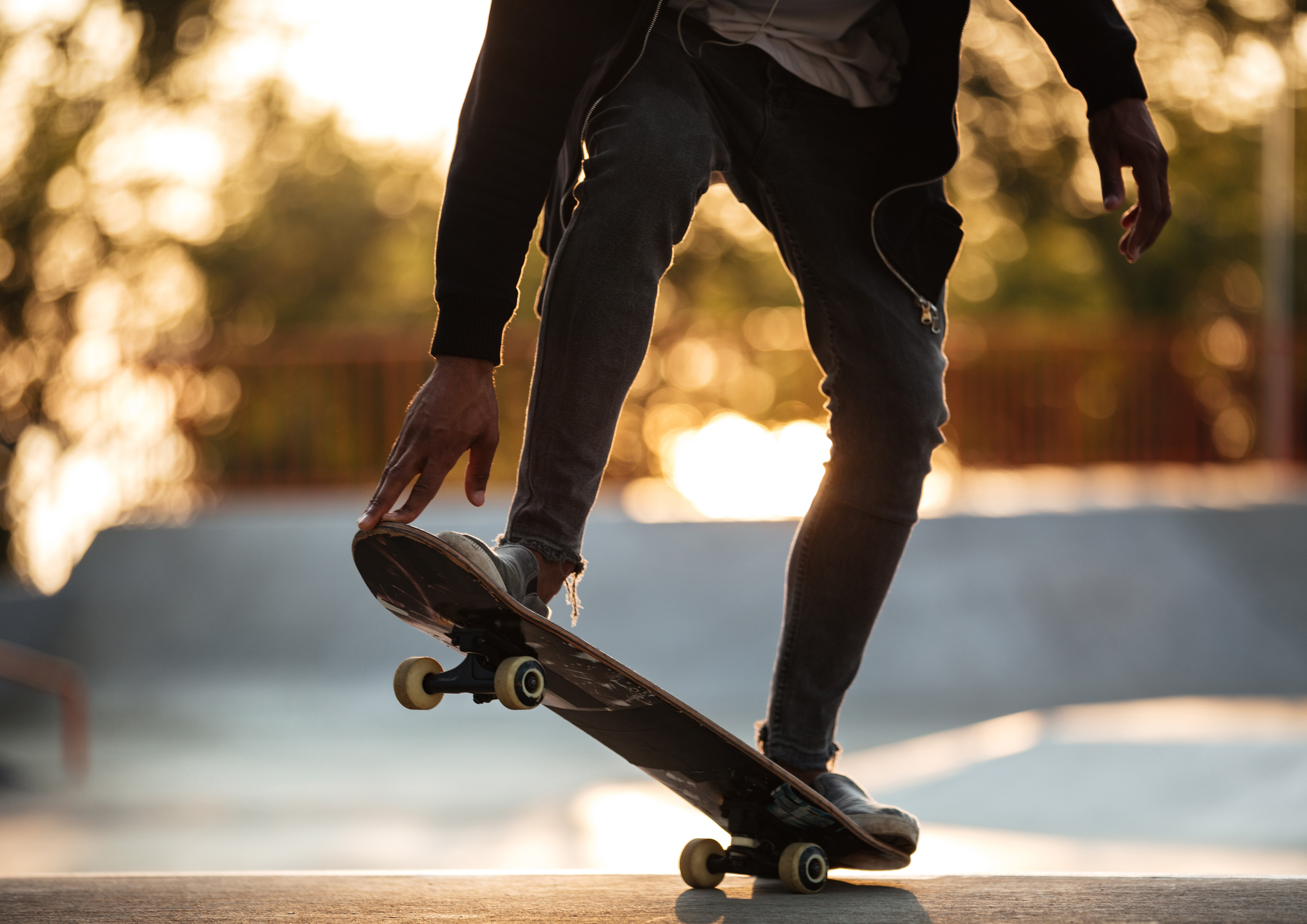 Deko Fondant Skater Skateboard