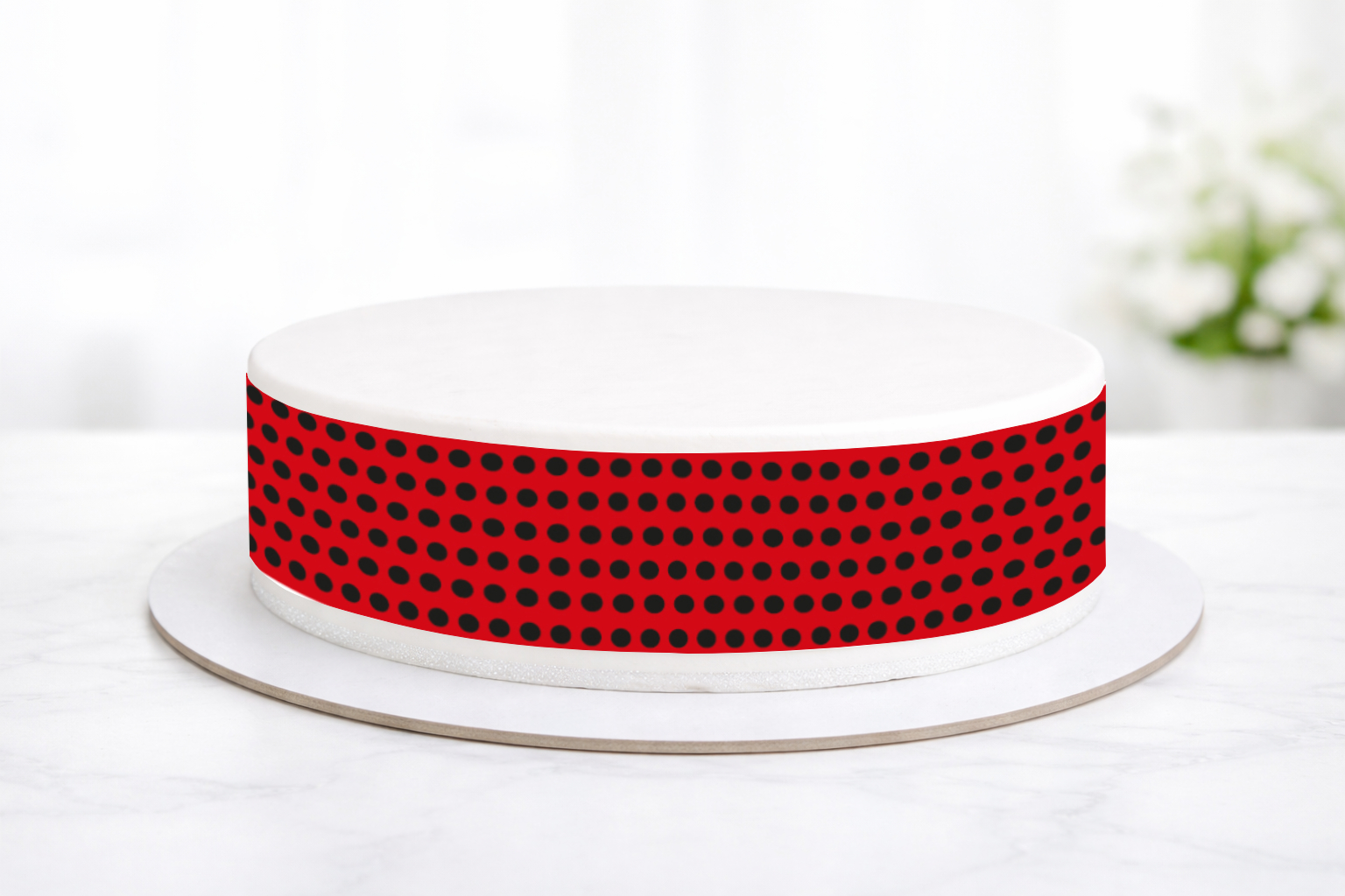 Tortenband Ladybug