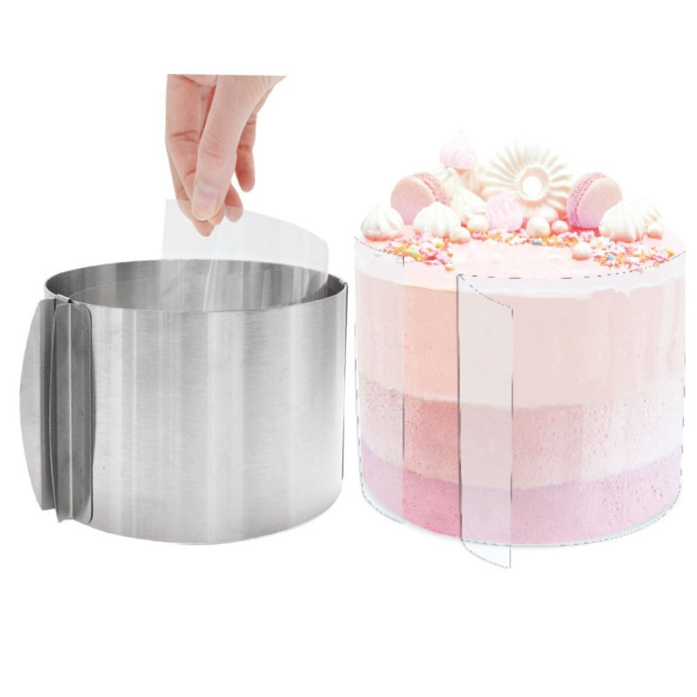 Tortenrandfolie / Rhodoidfolie 1,5 m × 15 cm – extra hoch