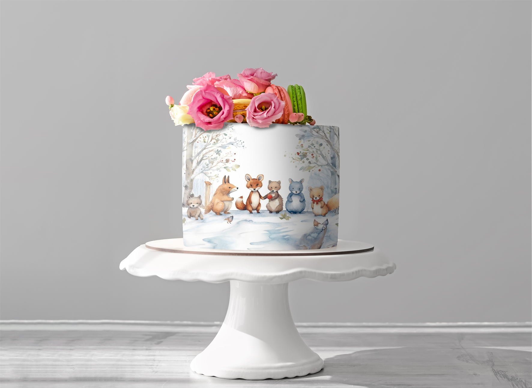 Deko Fondant Winter