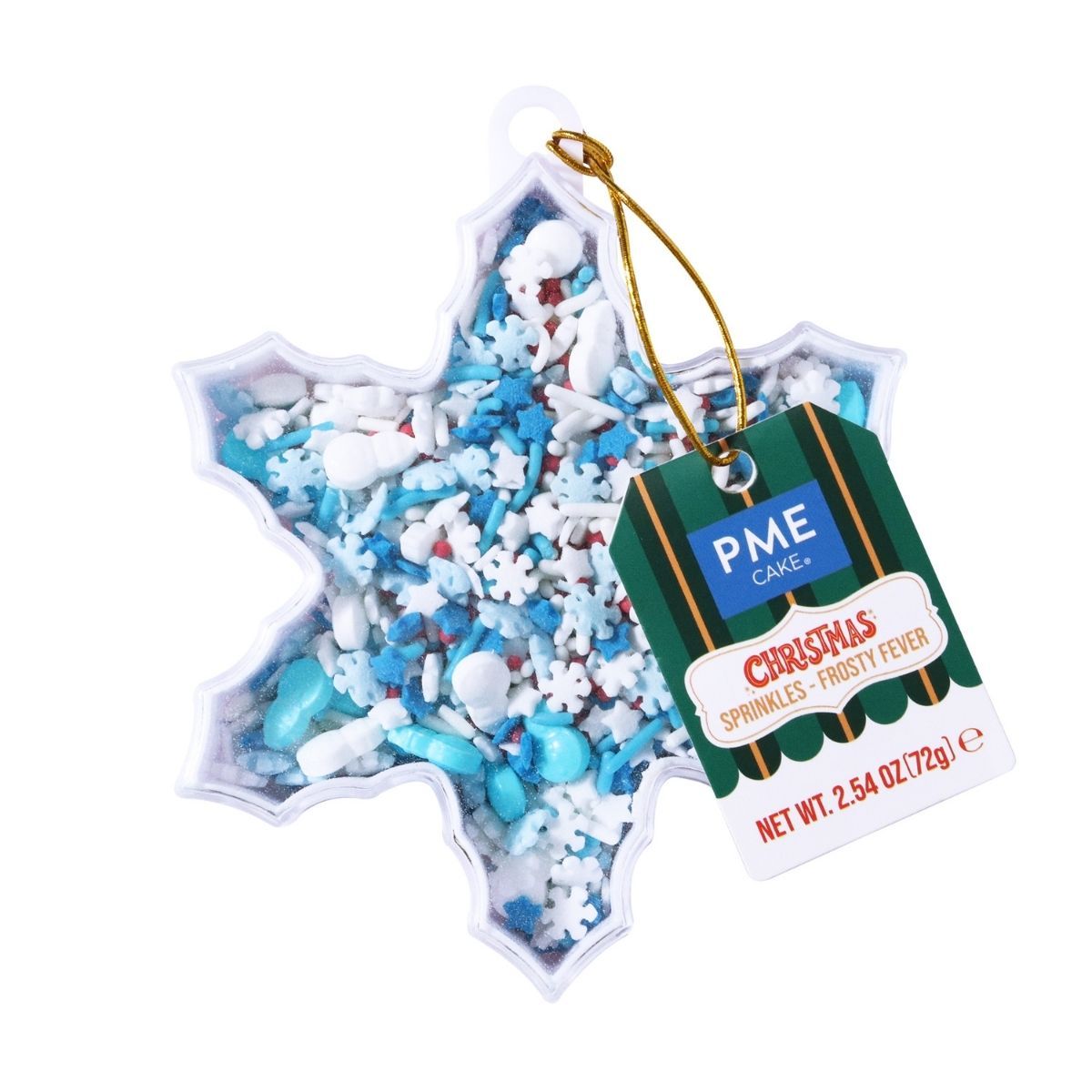 PME Weihnachtsstreusel „Frosty Fever“ – 72 g