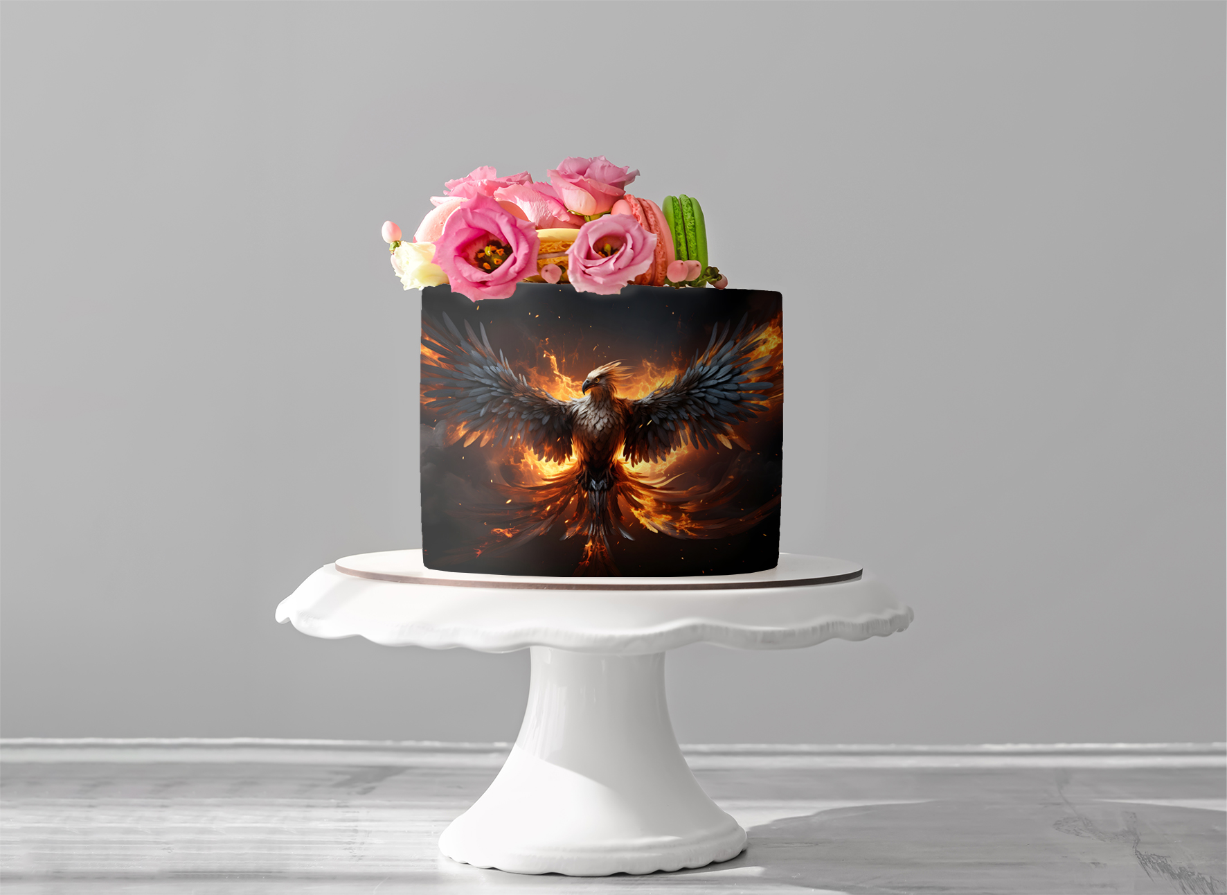 Deko Fondant Phönix
