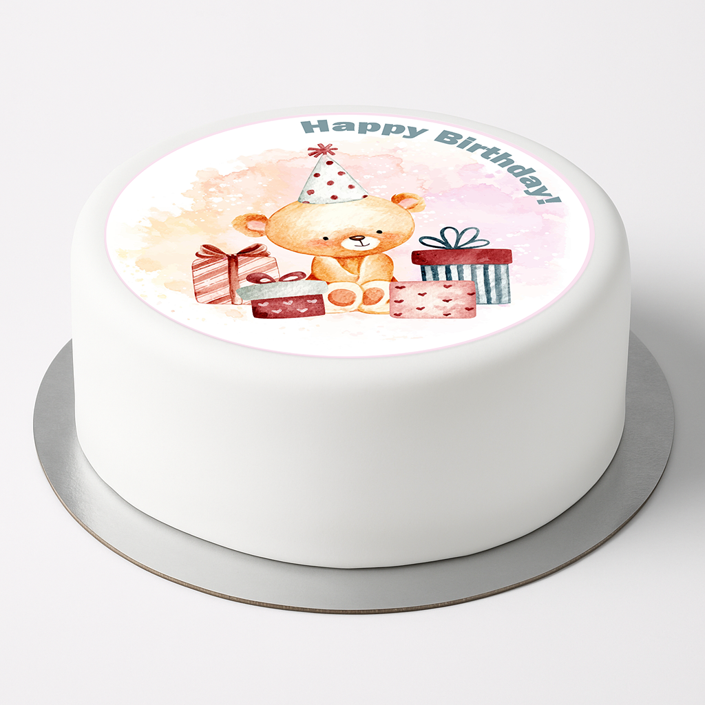 Tortenaufleger Bär