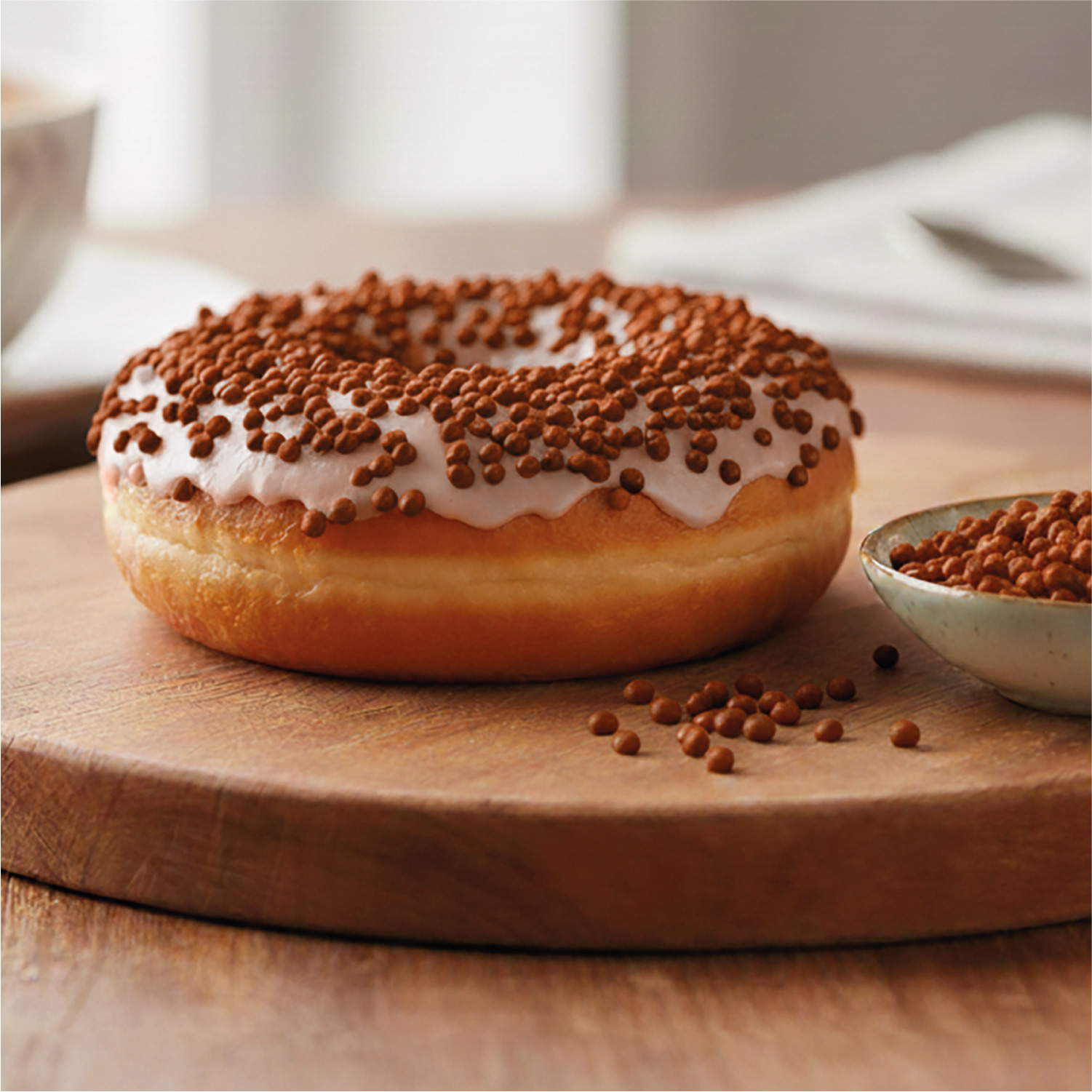 ☕ Schokoladen Crunchies Café Geschmack – Knusprige Cake & Dessert Deko