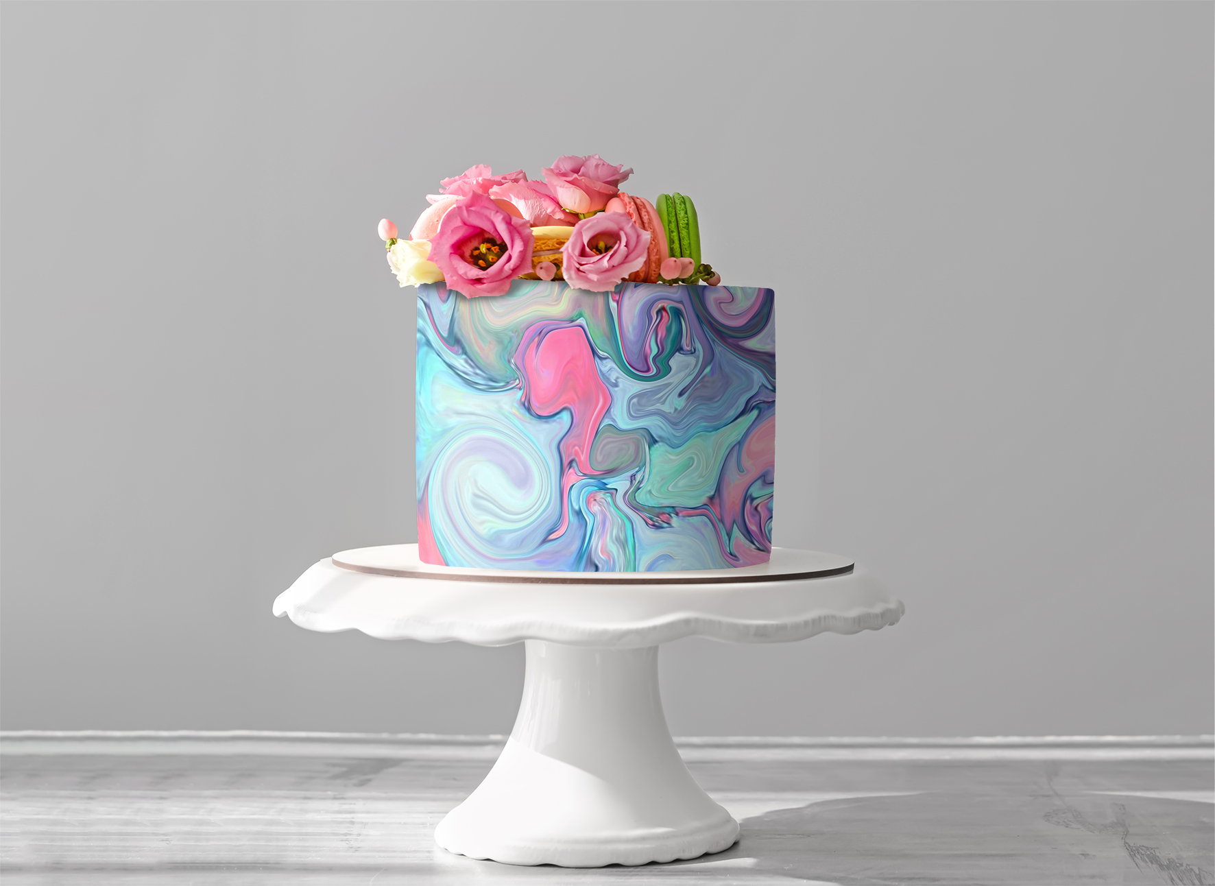 Deko Fondant Kunstvolle Malerei