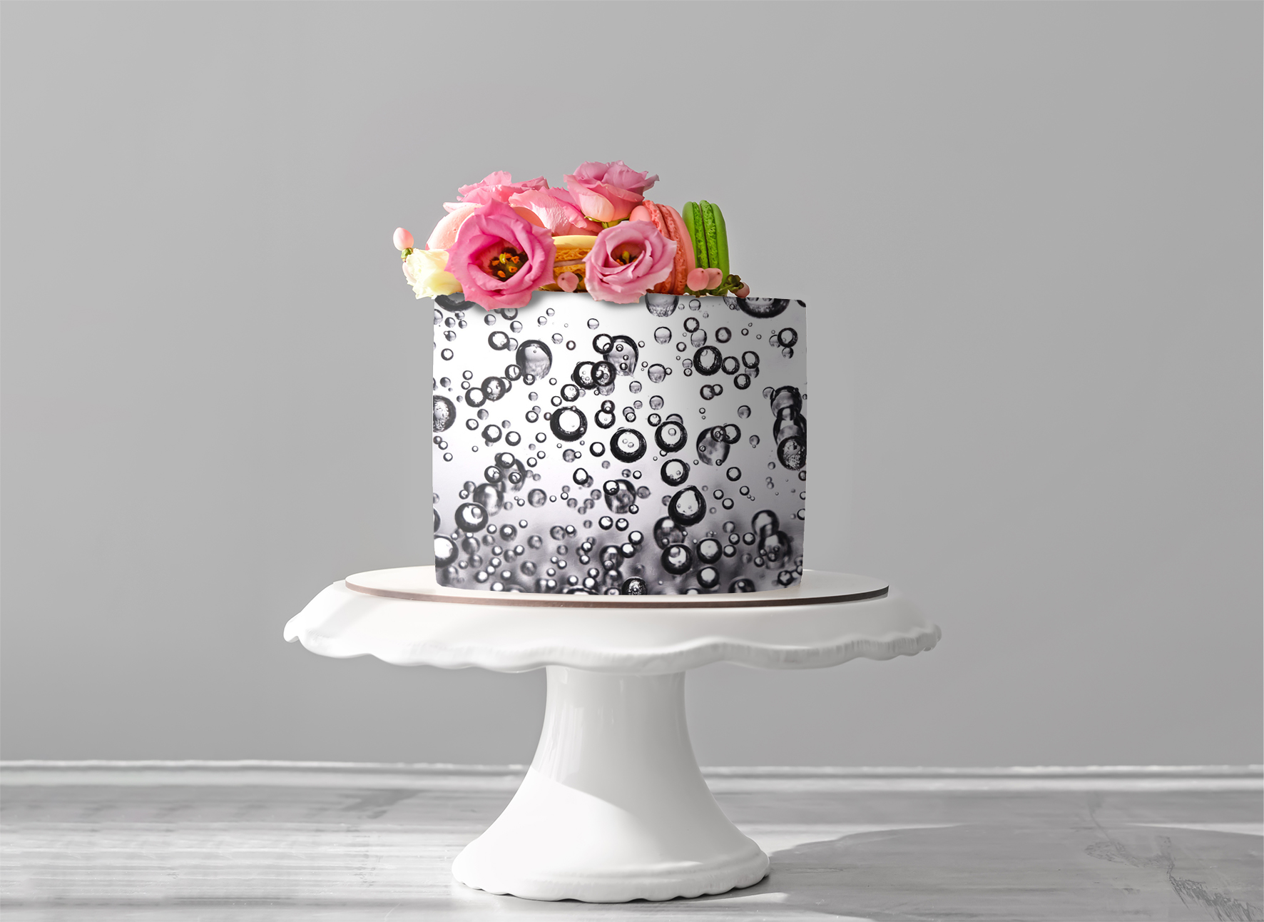 Deko Fondant Wassertropfen