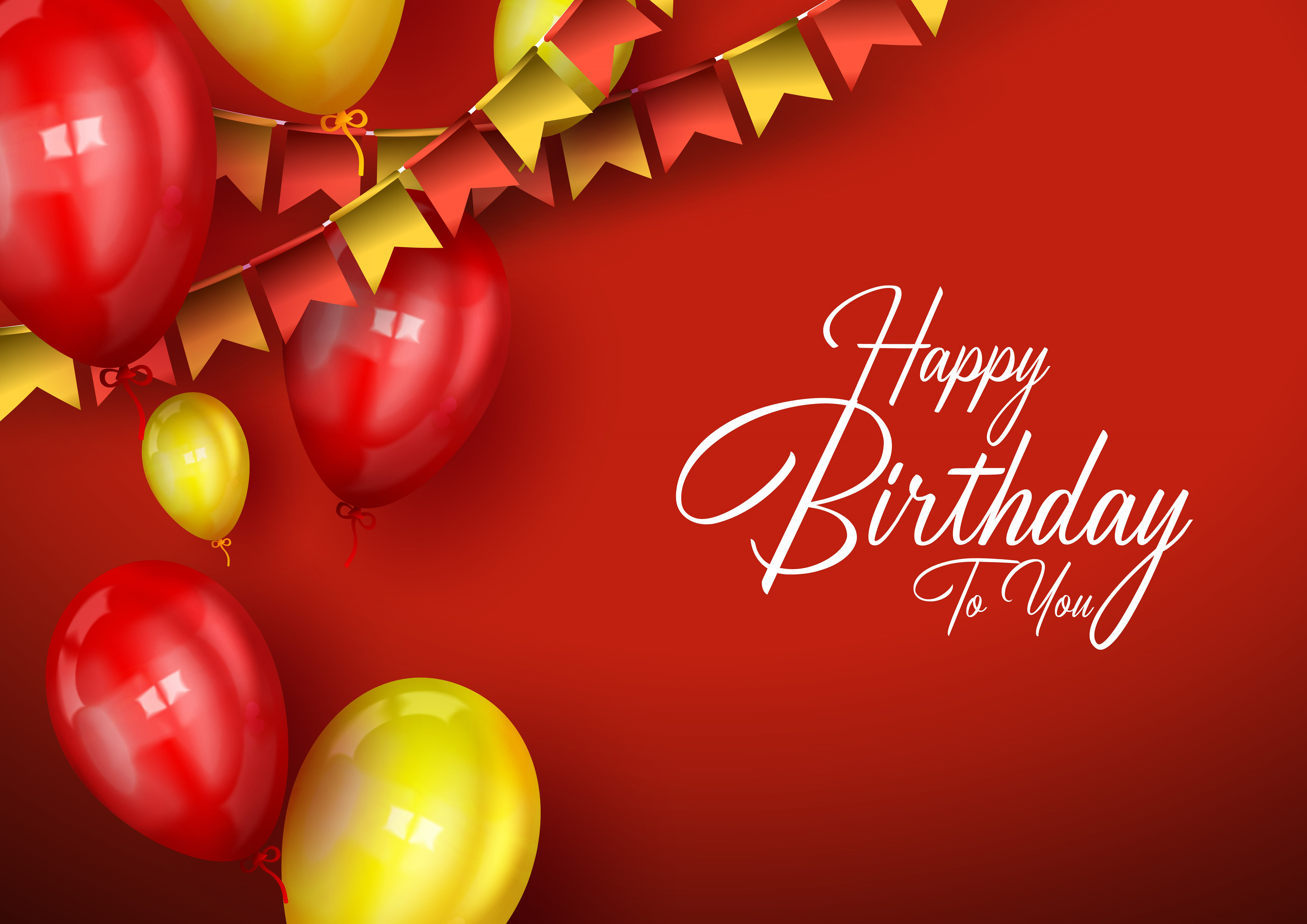 Rouladendekor Happy Birthday