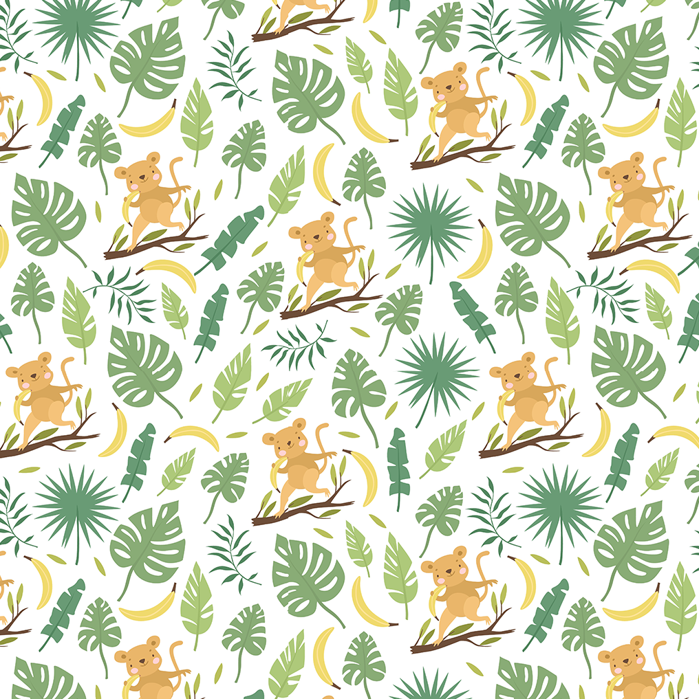 Schokoladen Transferfolie Dschungel