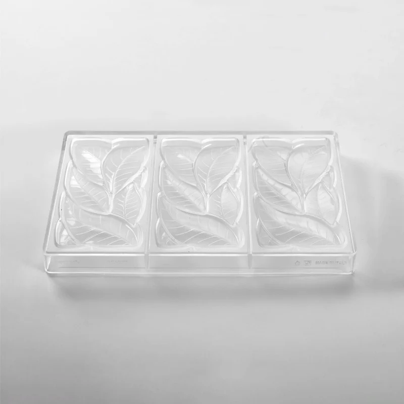 Gussform Pavoni PC5077 Garden – Schokoladentafelform mit Blätterdesign von Liudmila Pascurova