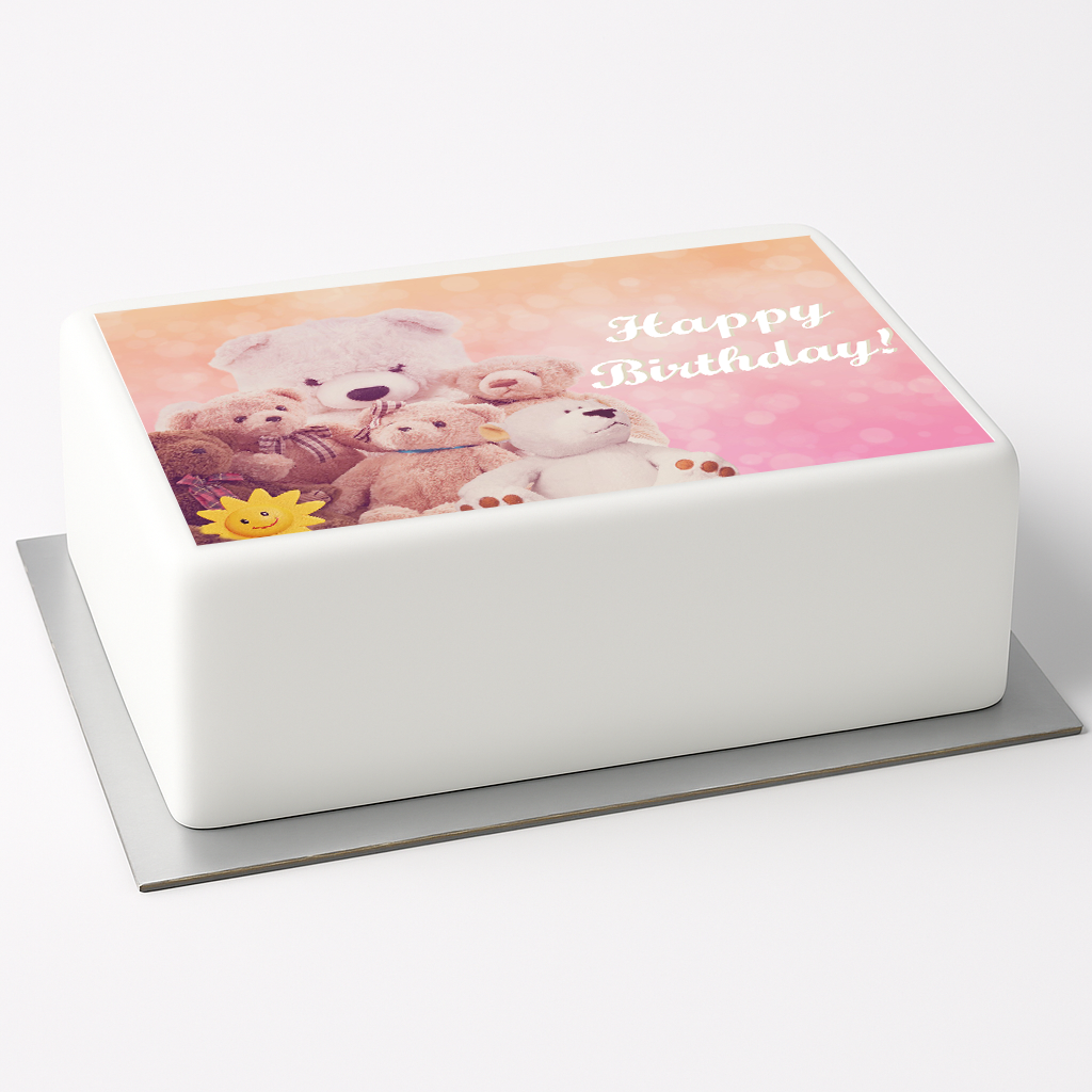 Tortenaufleger Geburtstag