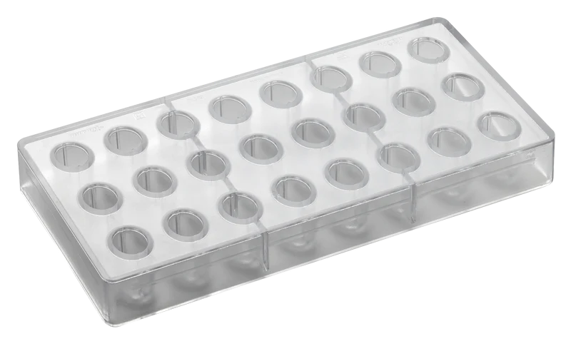 Pavoni Pralinenform PC19 – Polycarbonatform für moderne Schokoladenpralinen