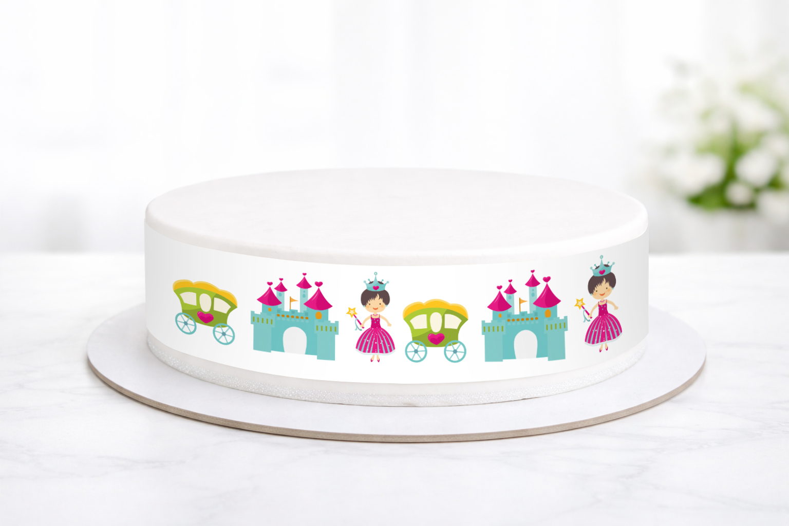 Tortenband Prinzessin