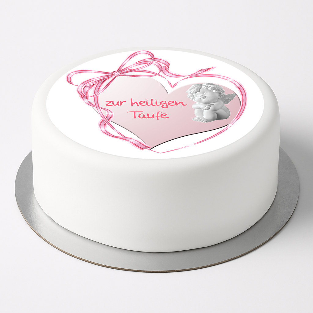 Tortenaufleger Taufe