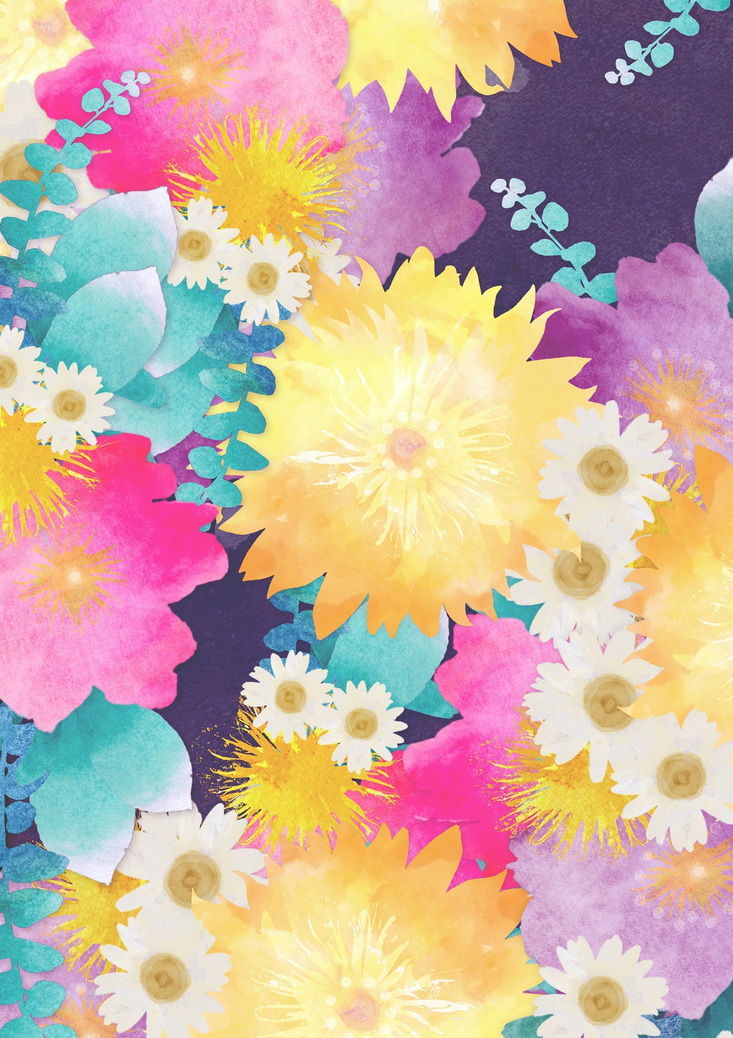 Wafer Paper / Oblatenpapier Blumen