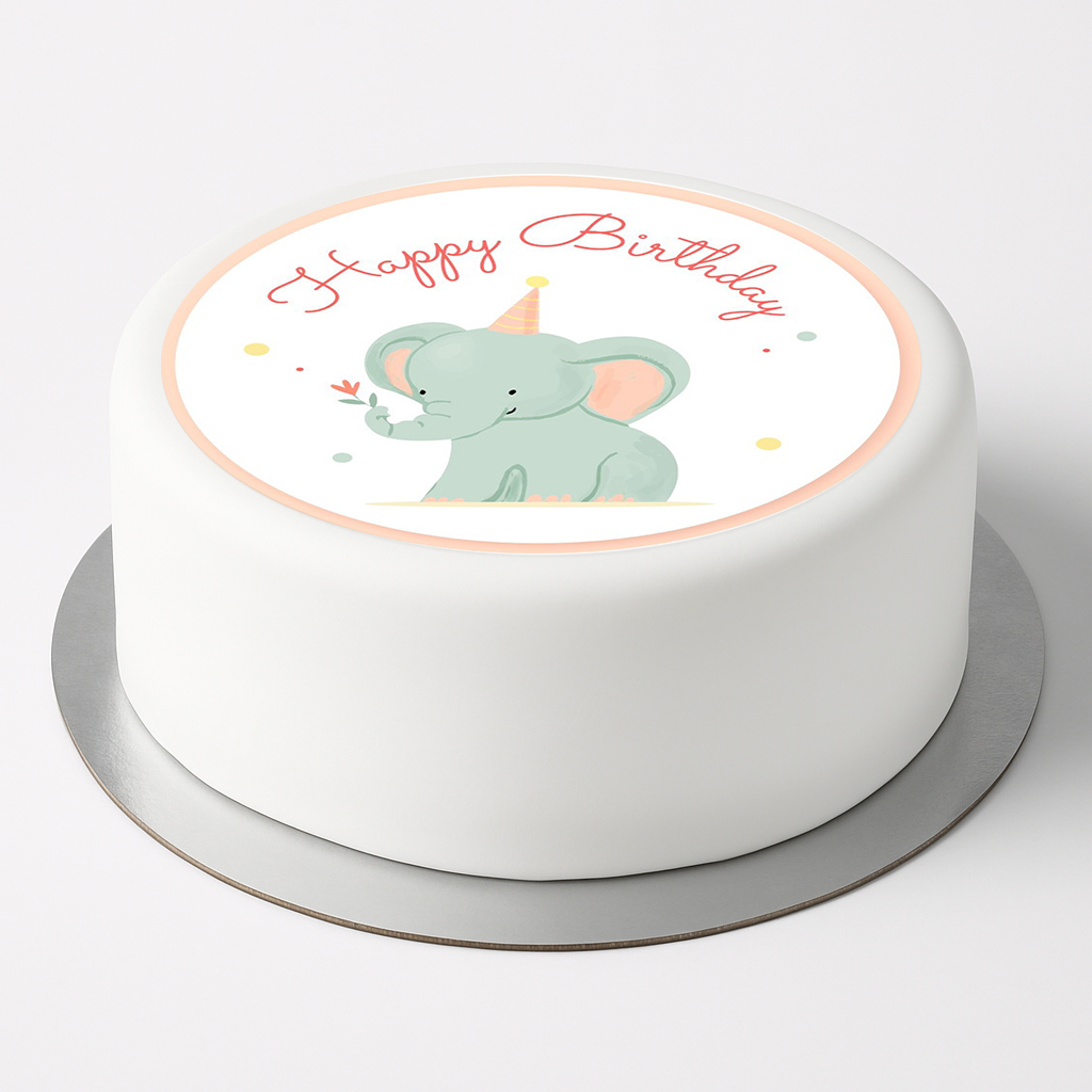 Tortenaufleger Happy Birthday