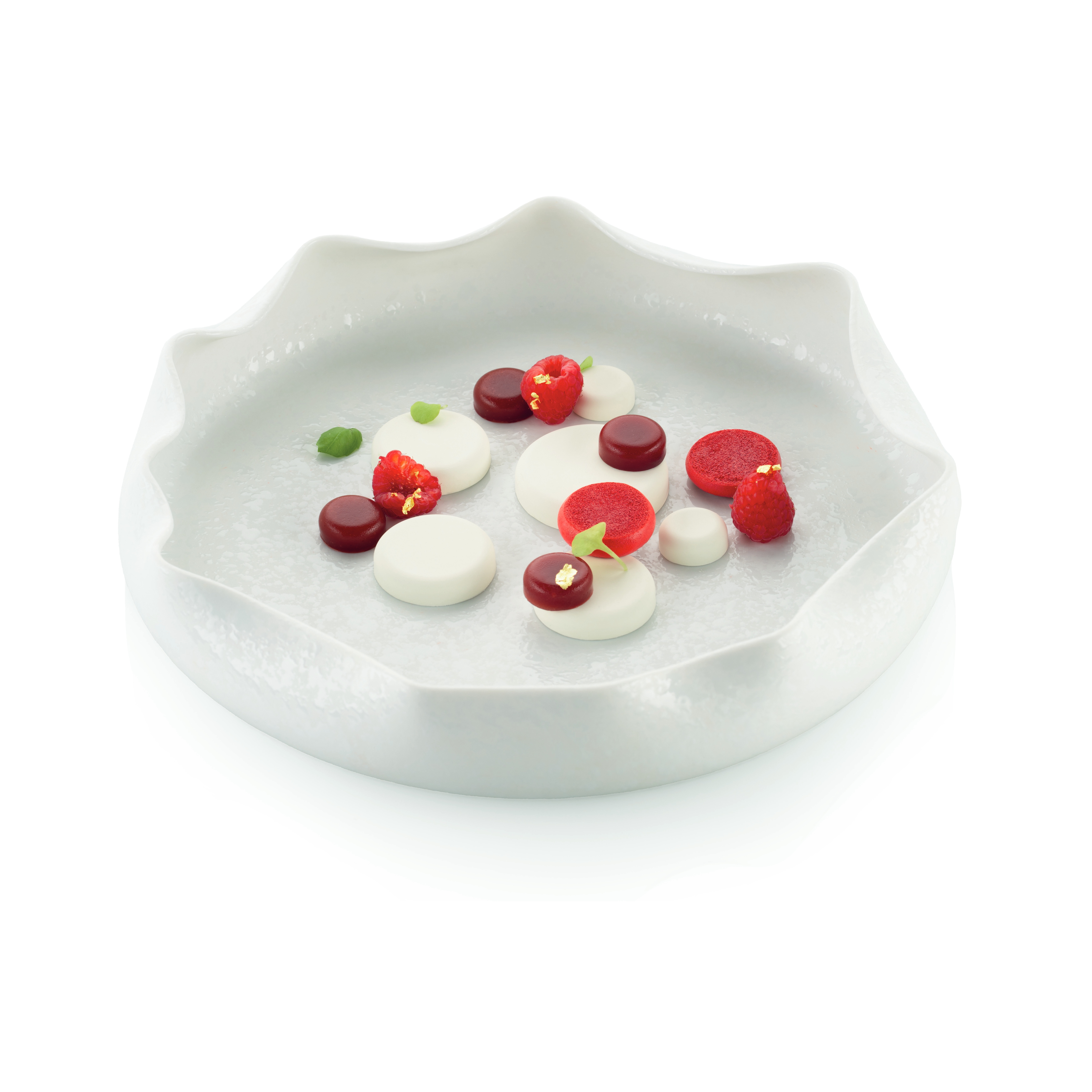 Silikomart Silikonform POIS – Dessertform Punkte Kreise 26 Kavitäten Profi