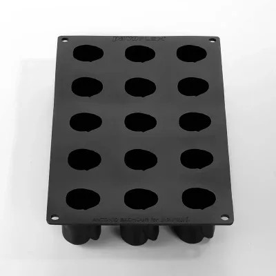 Flexible Silikonform Rose für Schokolade, Pralinen, Mousse und kleine Kuchen