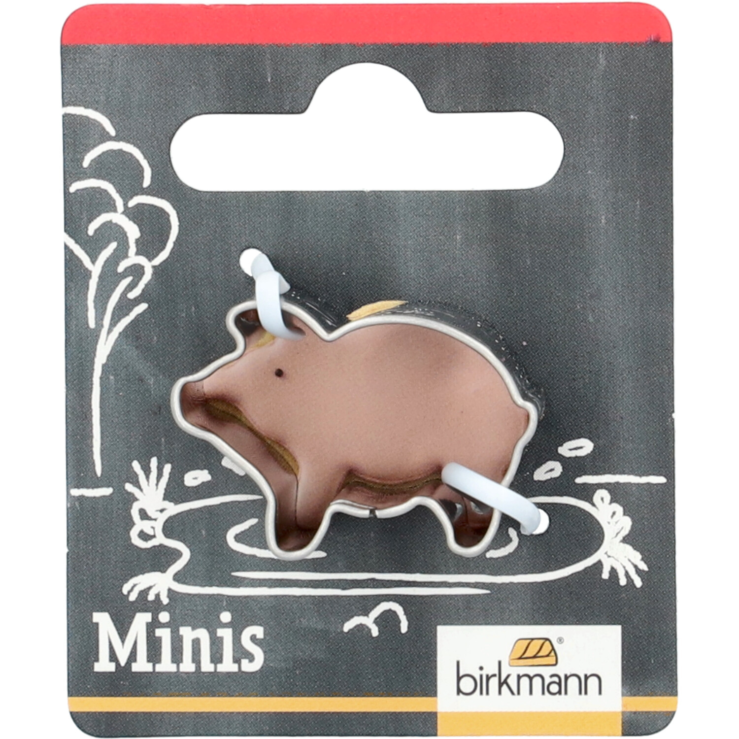 Mini-Ausstechform Schwein Edelstahl | 2,8 cm