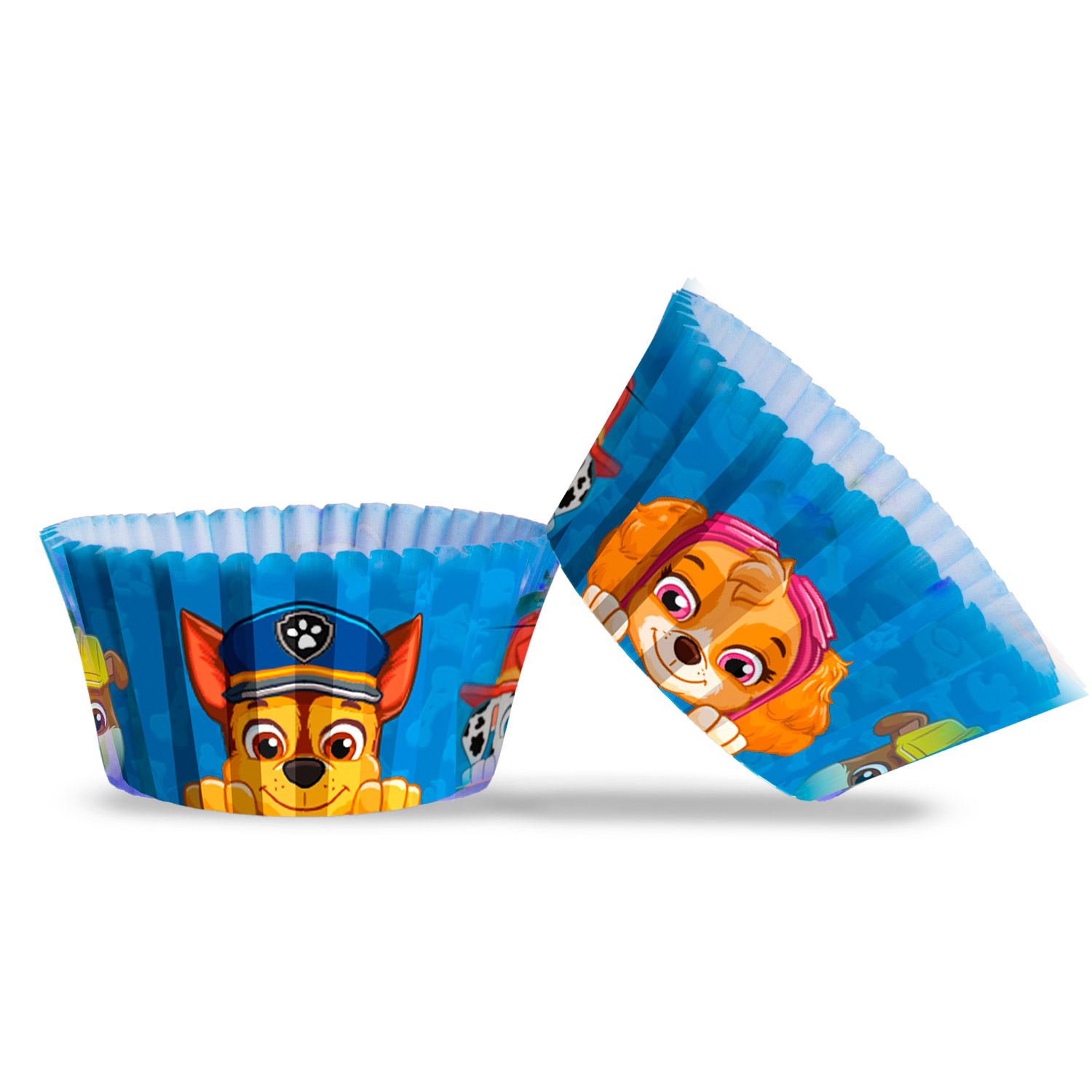 Cupcake Förmchen Paw Patrol Muffinförmchen blau