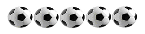Tortenband Fußball