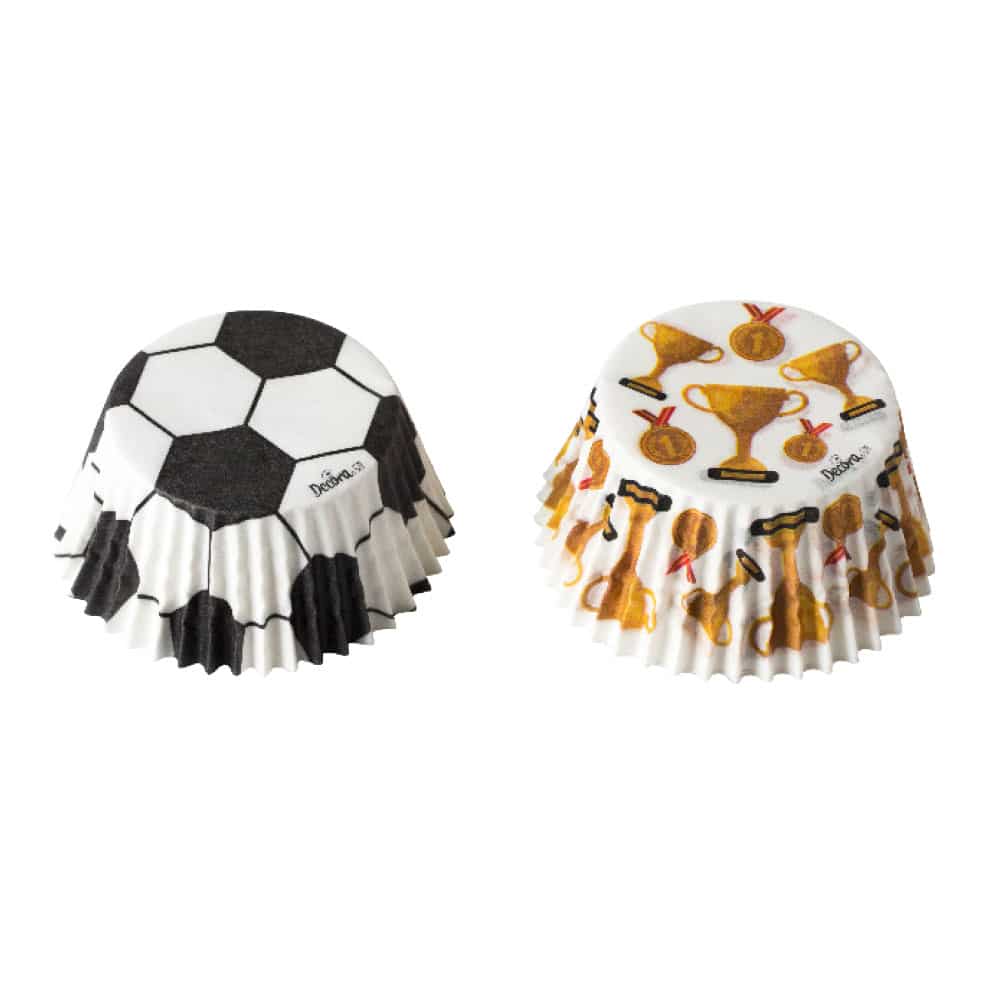 Muffinförmchen Champions Fußball