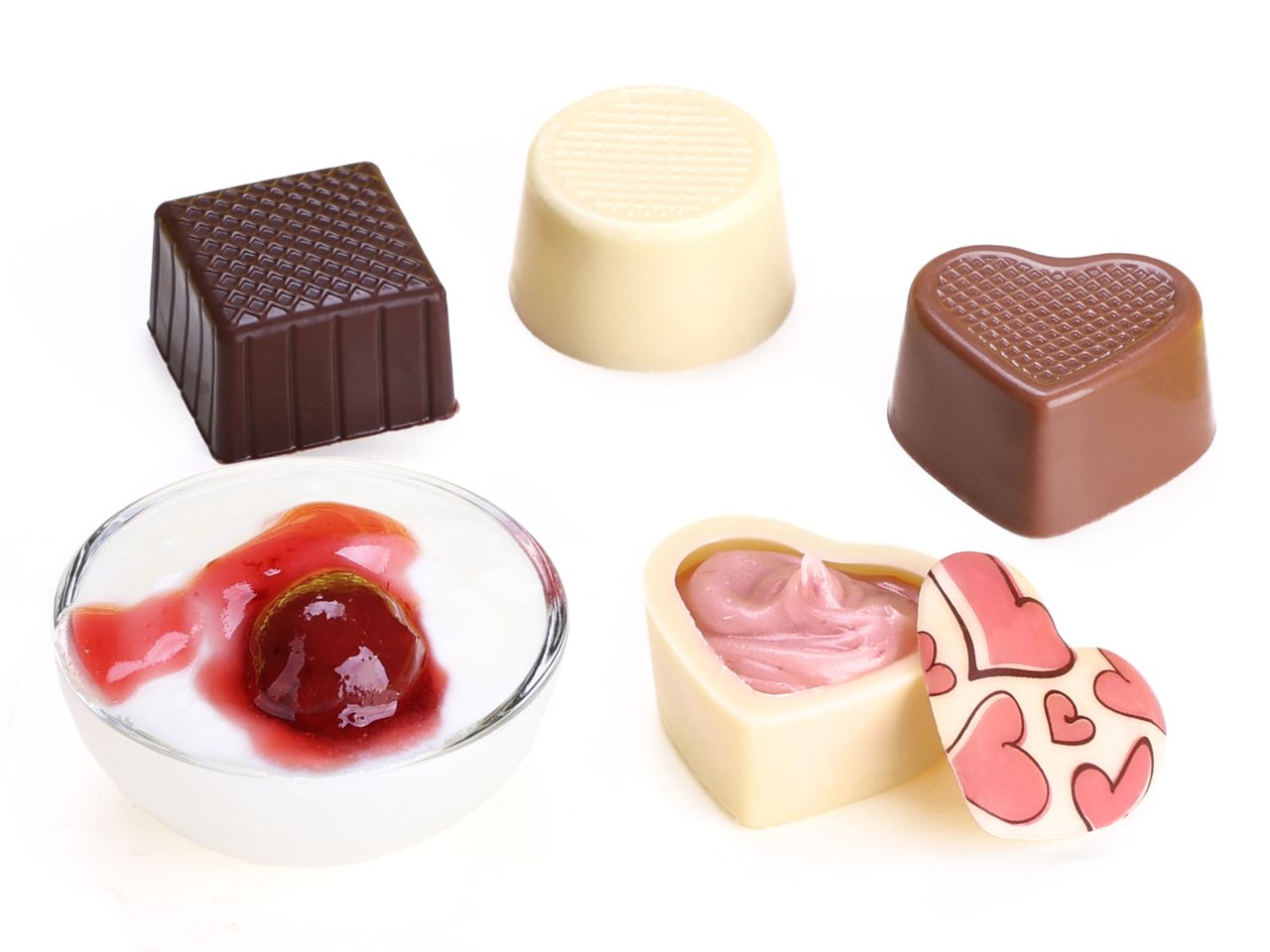 Pralinenfüllung Joghurt-Amarena – 600 g
