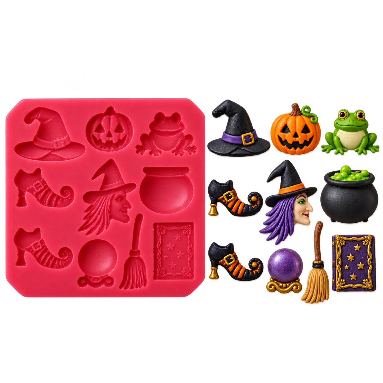 Silikonform Halloween