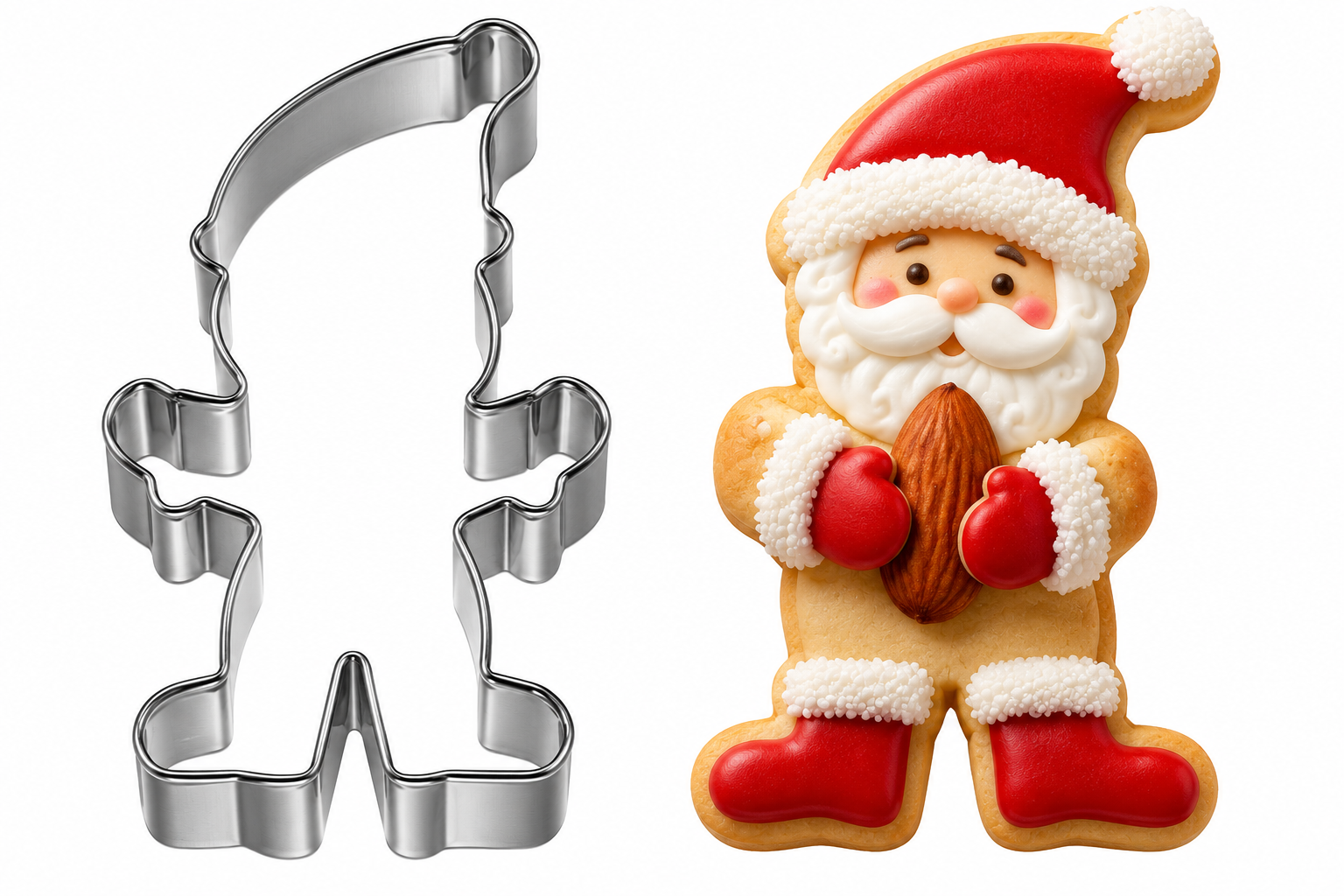 Knuddel-Keks | Weihnachtsmann | 8,5 cm