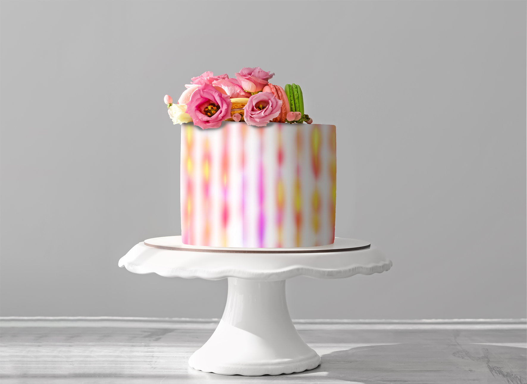 Deko Fondant pastel
