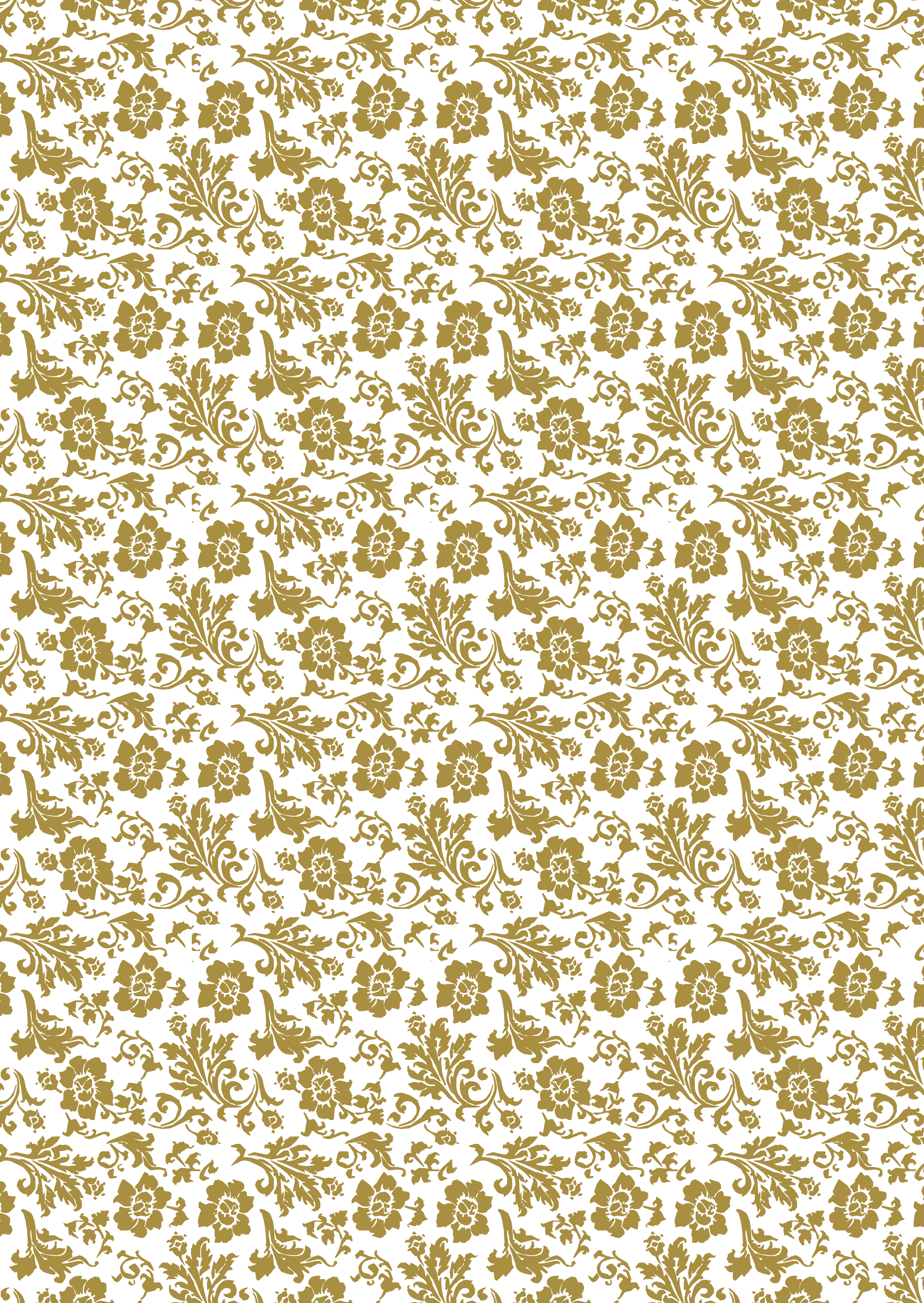 Deko Fondant | Blumen gold