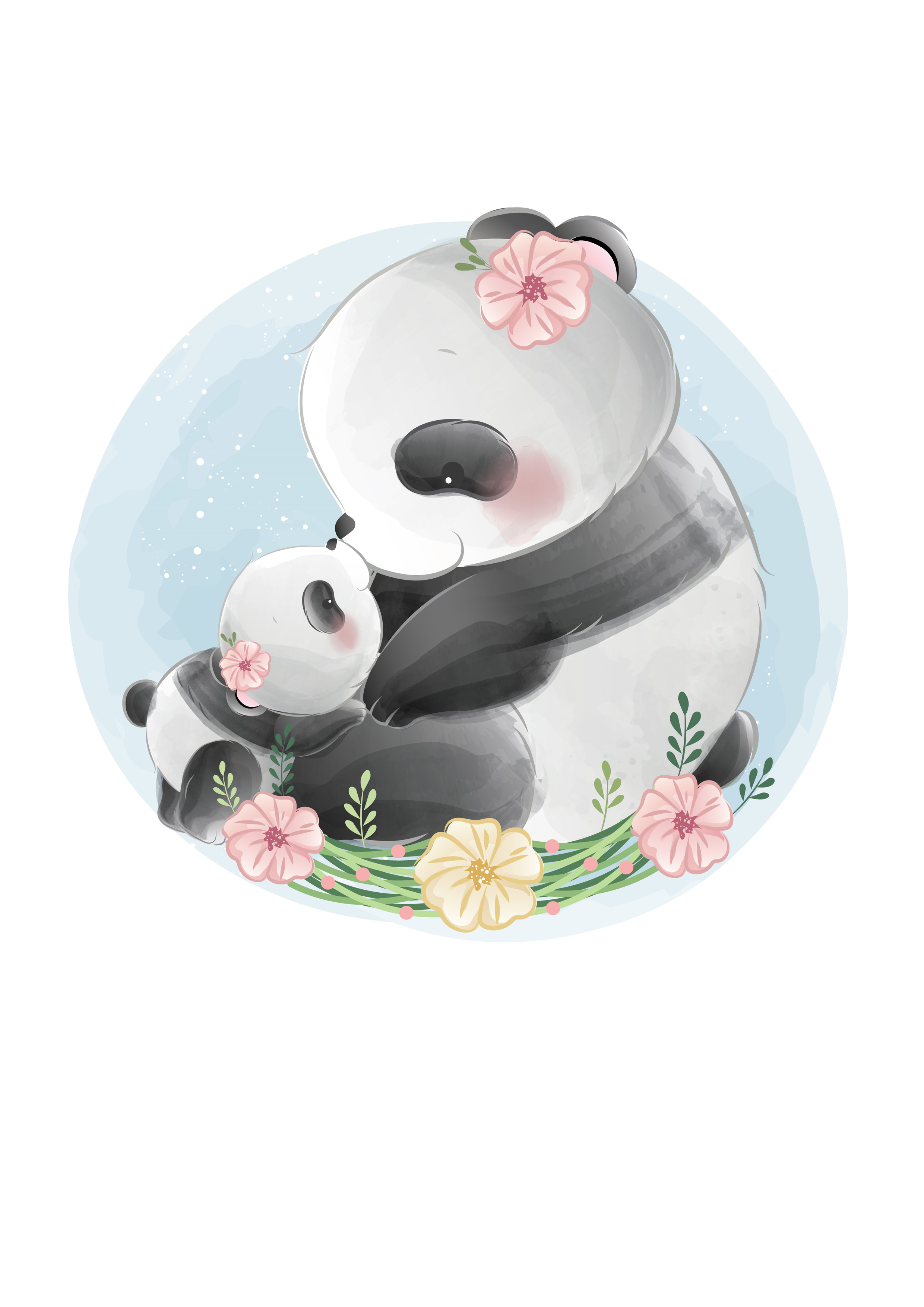 Tortenaufleger Panda 