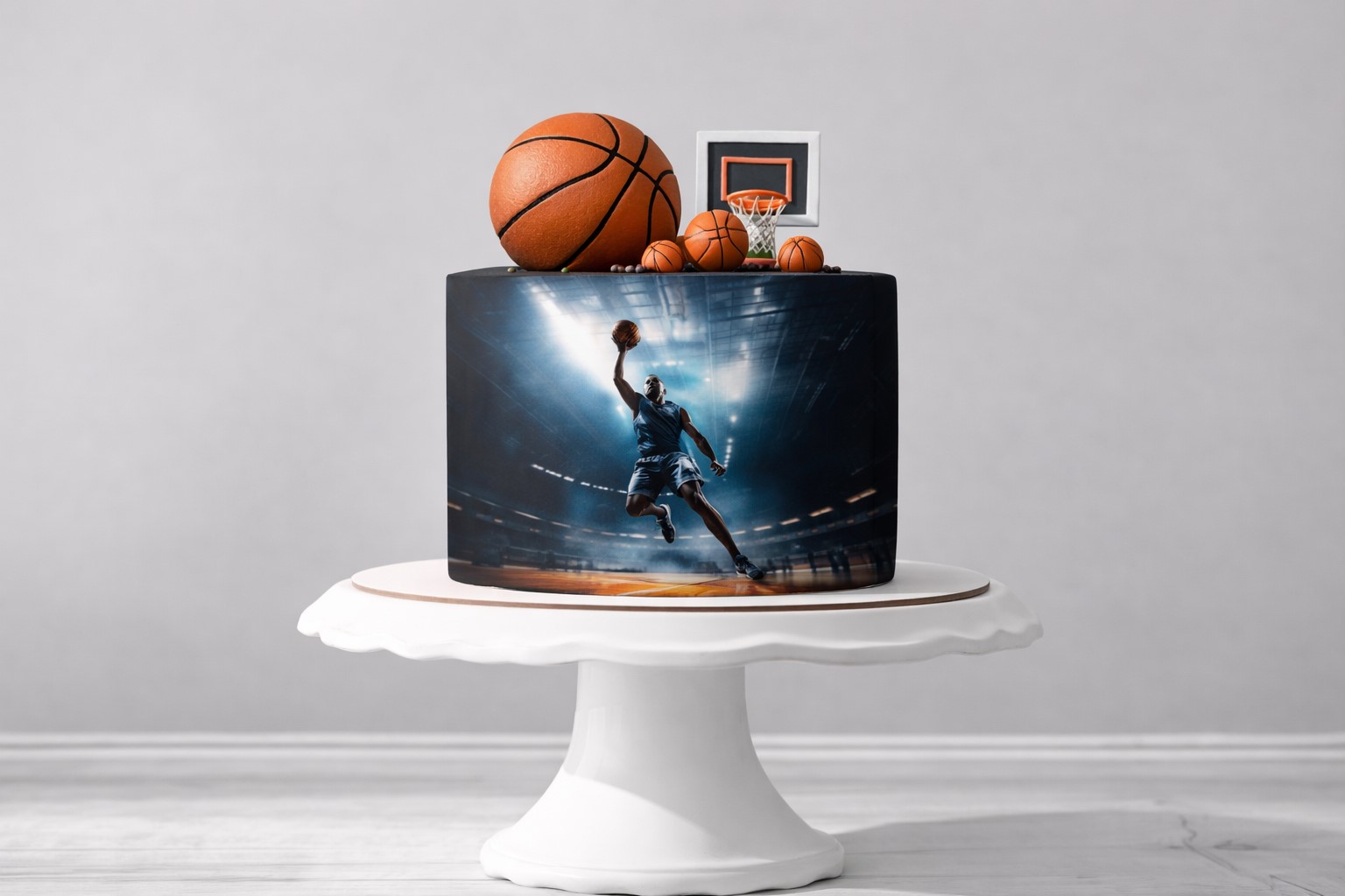 Deko Fondant  Basketballspieler