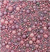 Essbare Perlen pink – Baby Boom rosa 1kg 