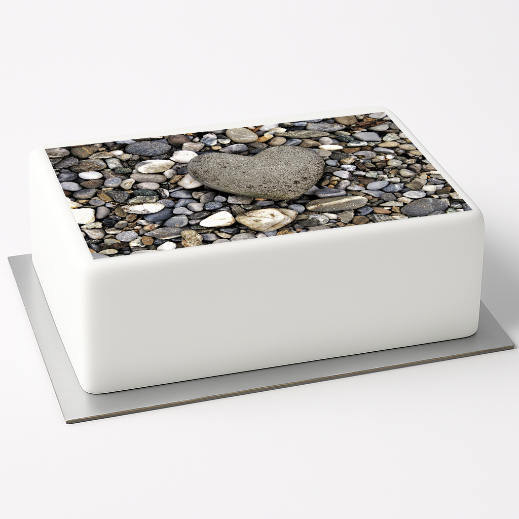 Tortenaufleger Steine