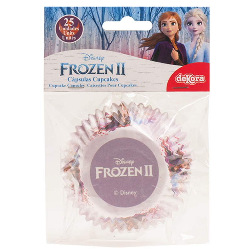 Papierförmchen Muffin / Cupcake Eiskönigin Elsa Frozen II