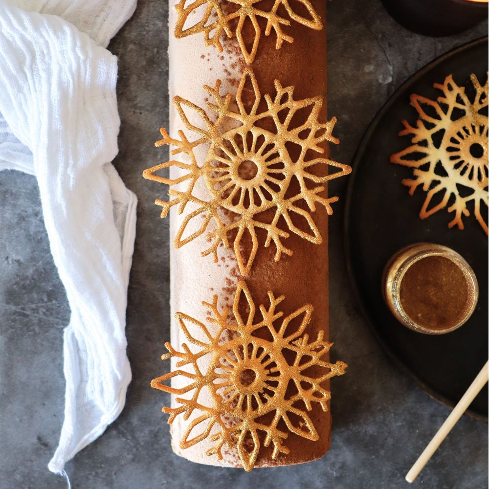 Hippenmatte Silikonform Weihnachten 