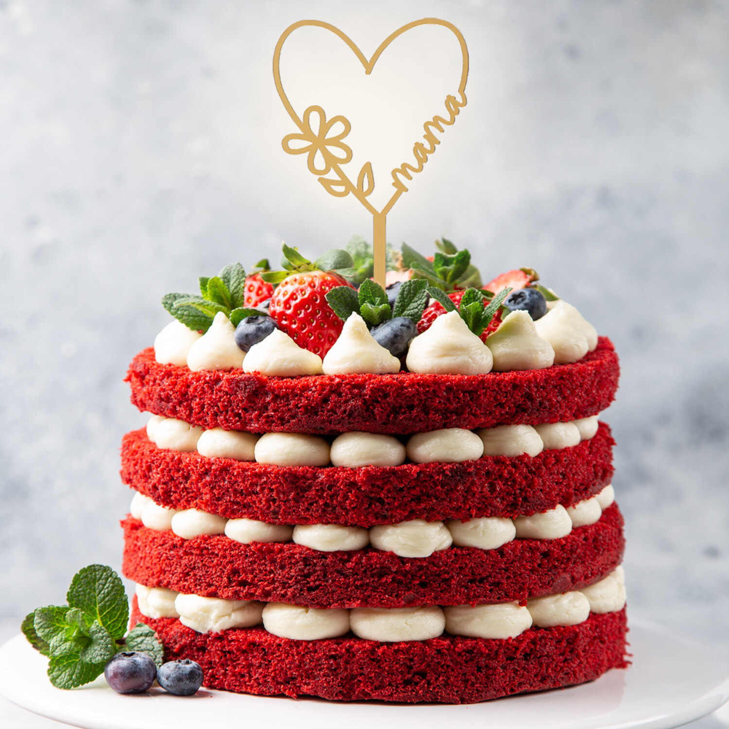 Cake Topper Mama Muttertag/Geburtstag